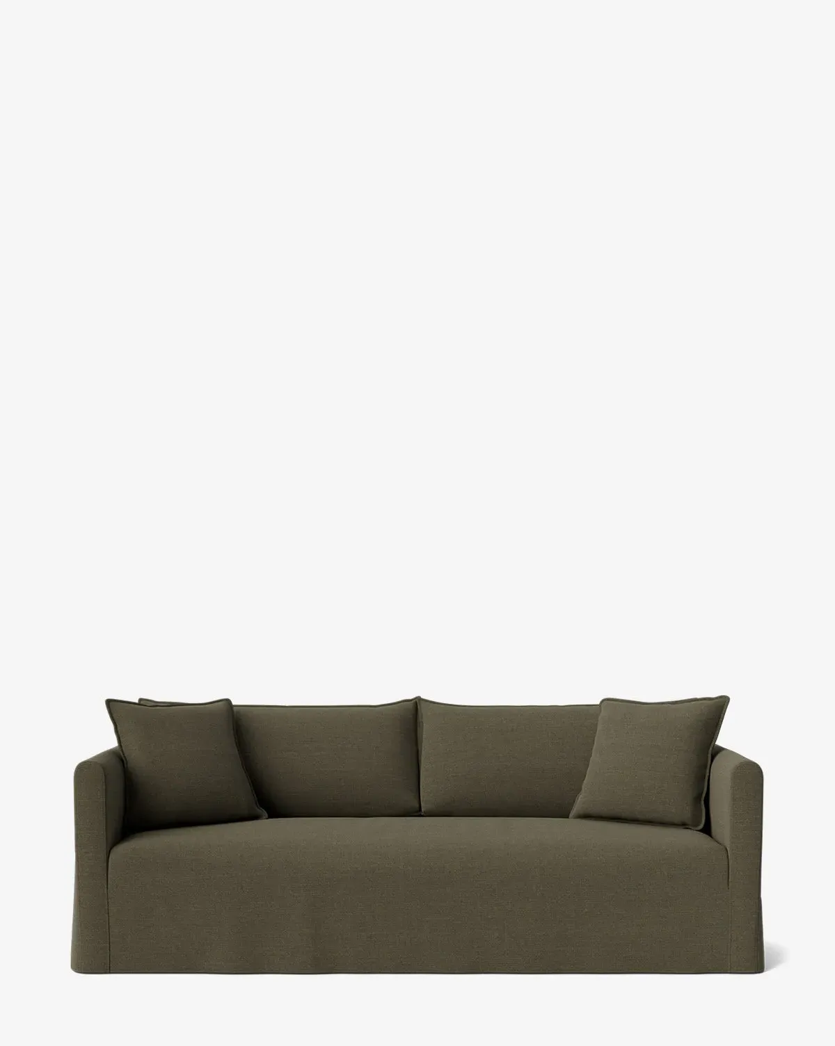 Iman Slipcover 3-Seater Sofa - Thyme, Crypton product