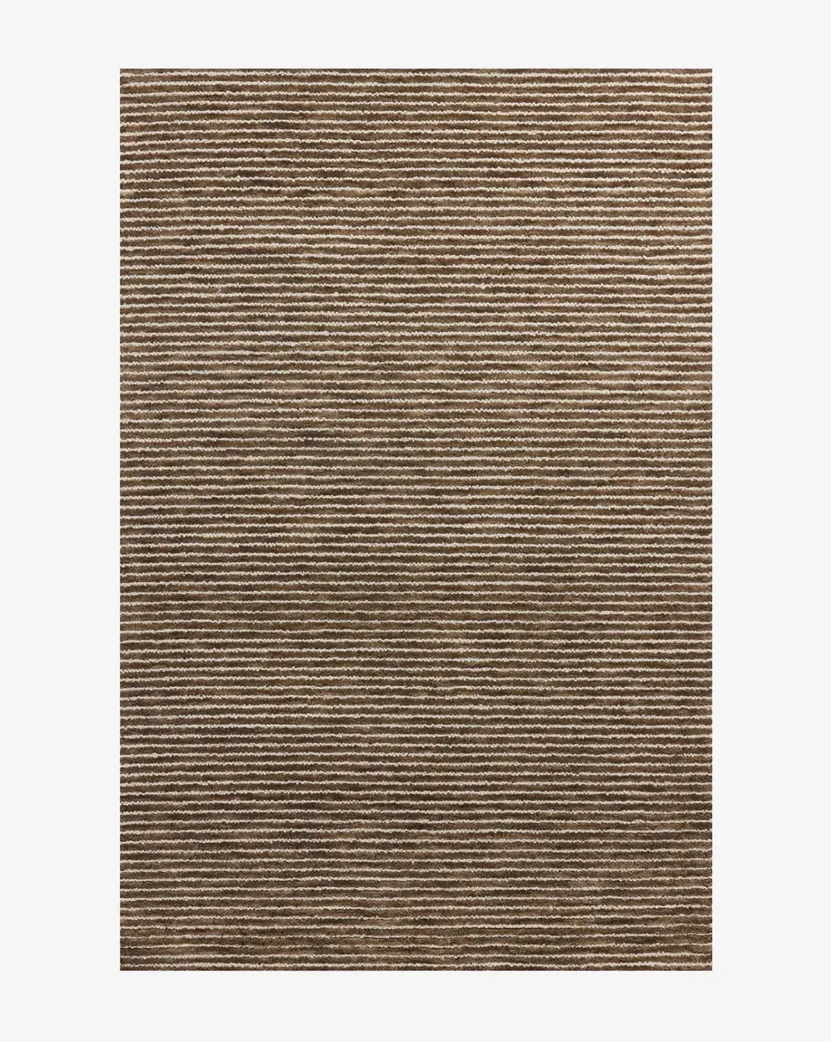Inara Hand-Tufted Wool Rug - Brown, Ivory product