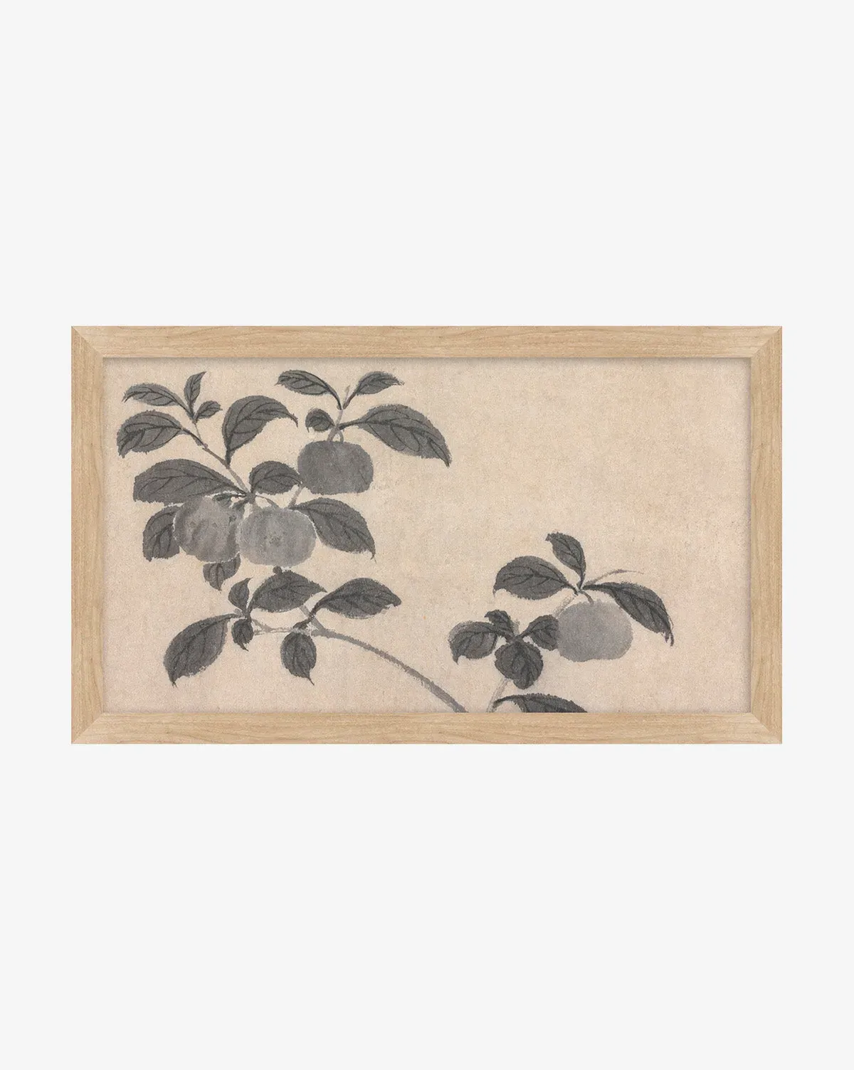 Inked Branches I Giclee Canvas Print - Cream product