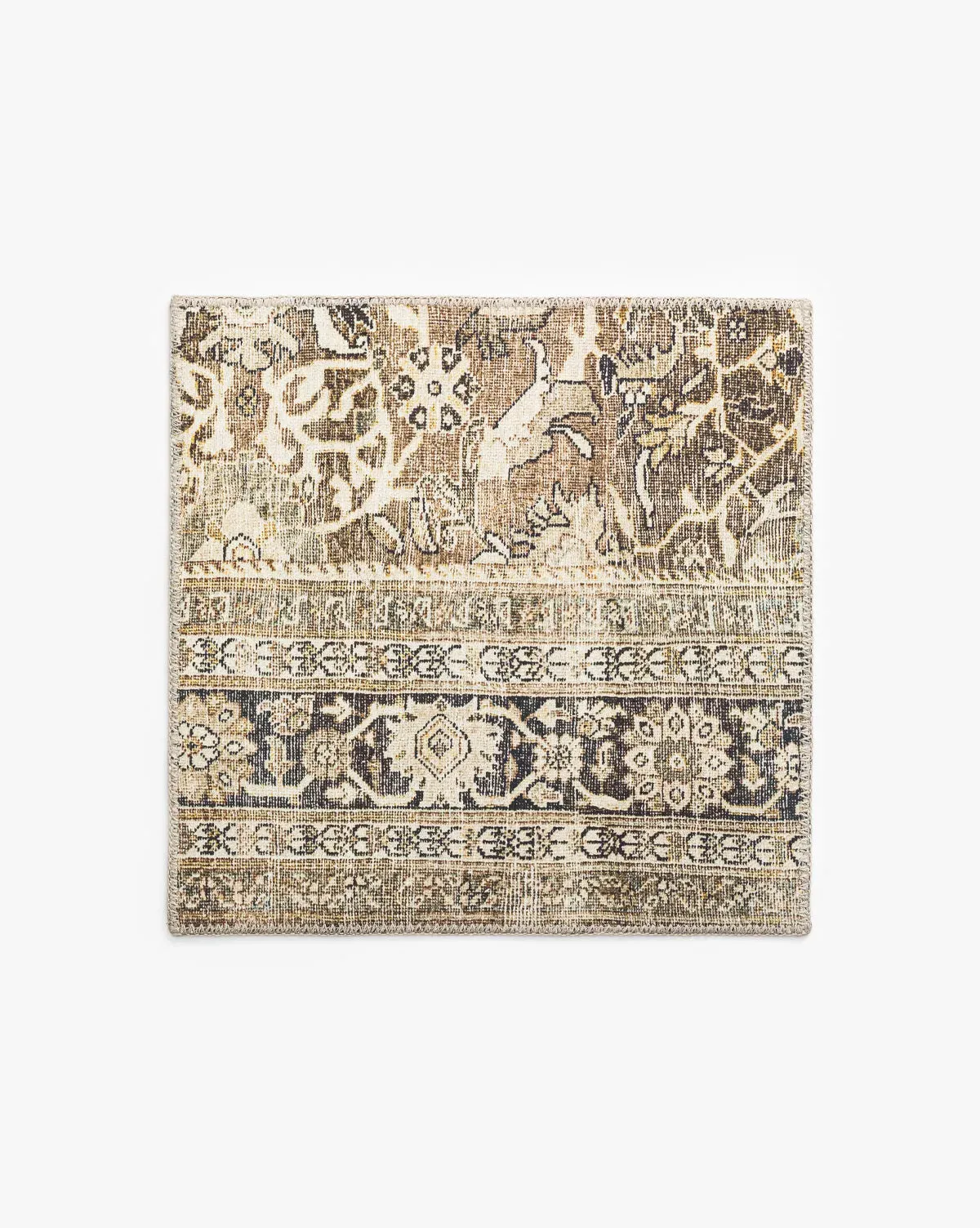 Isameta Swatch Rug - Dark Brown, Wool Blend product
