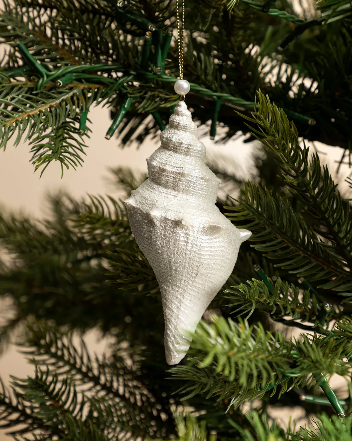 Ivory Shell Ornament - Ivory product