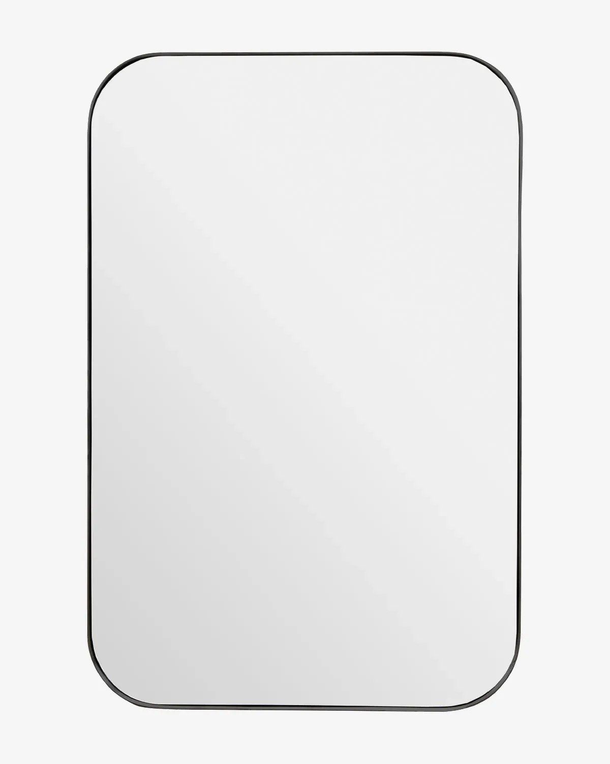 Jace Inset Rectangle Mirror - Matte Black, Iron product