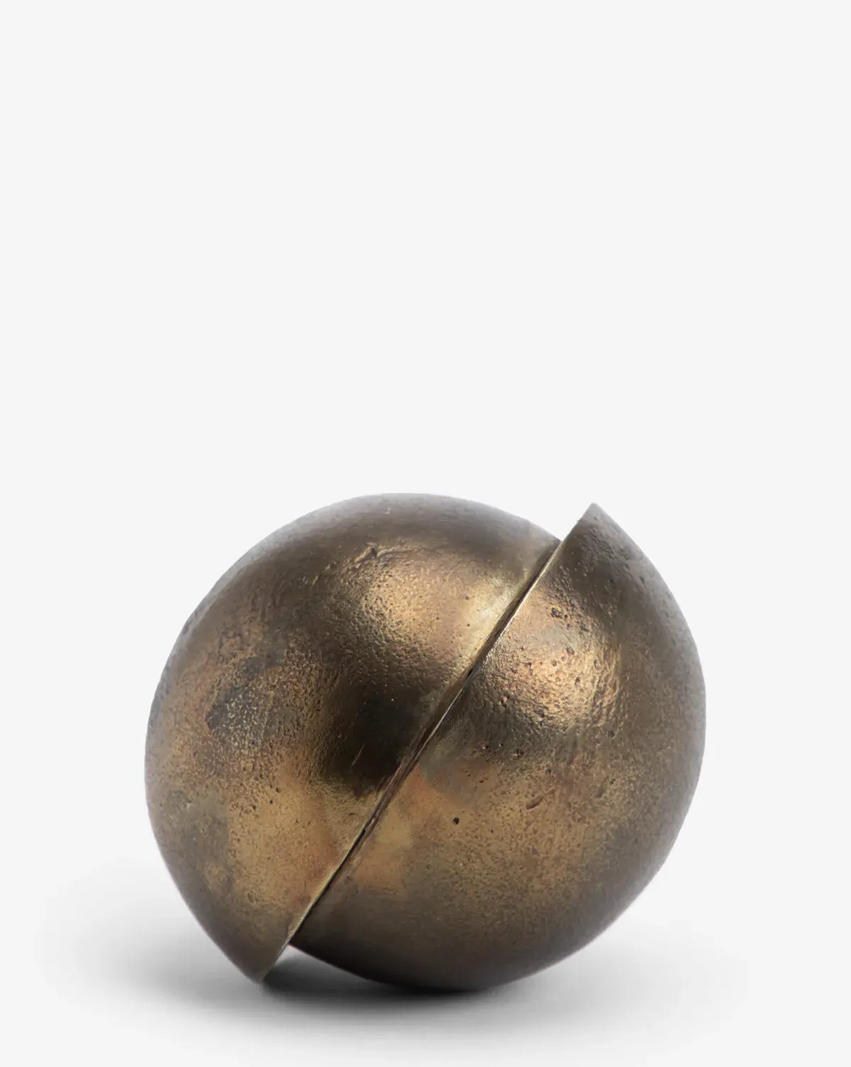 Jackson Offset Sphere Decorative Object - Brass, Aluminium product