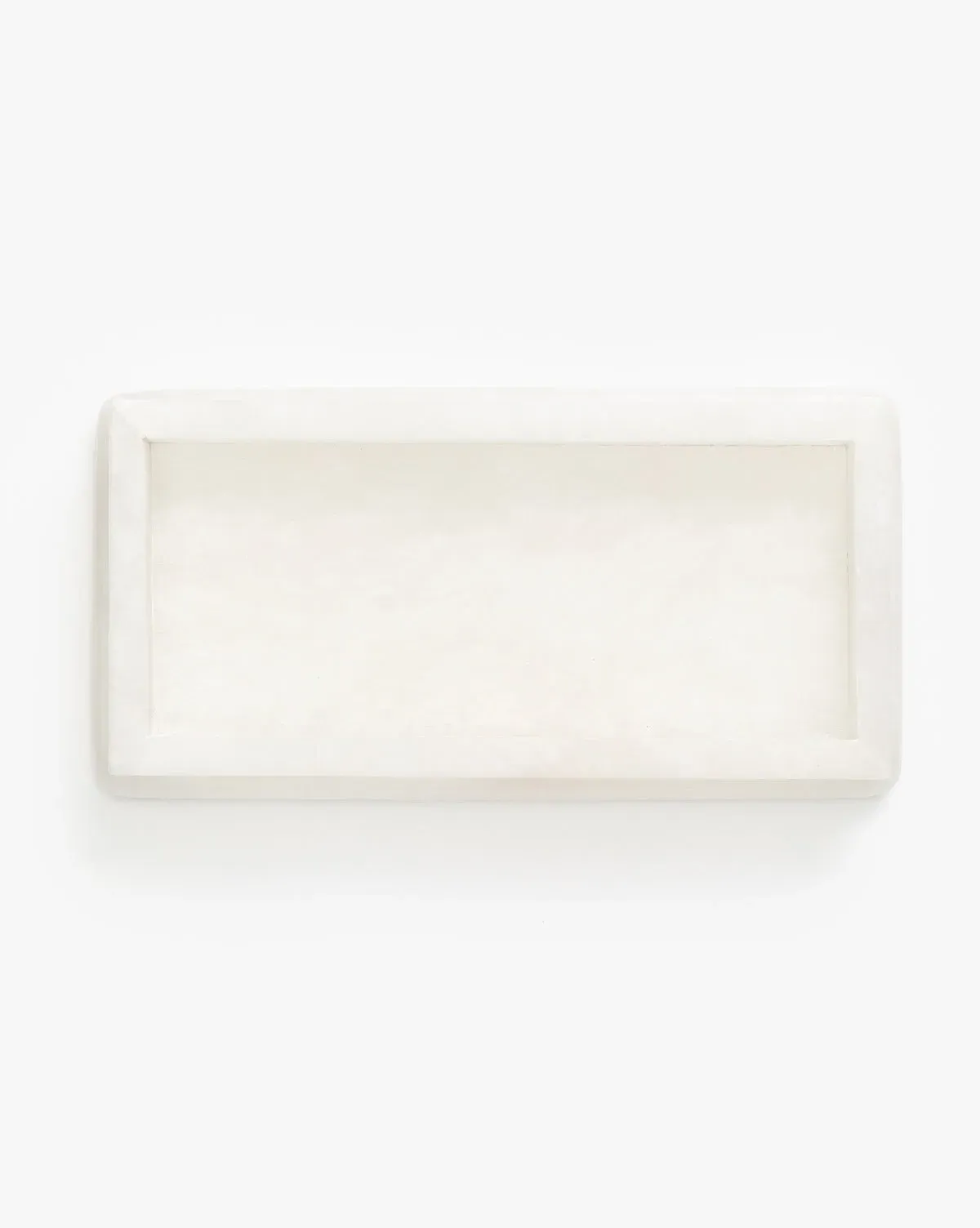 Jennings Bath Collection Tray - White Alabaster product
