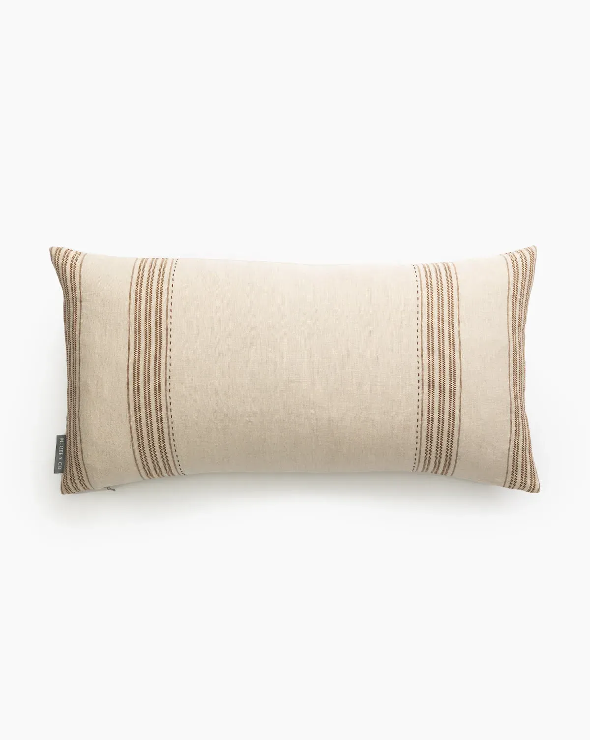 Jennings Pillow Cover - Tan, Linen Cotton Blend product