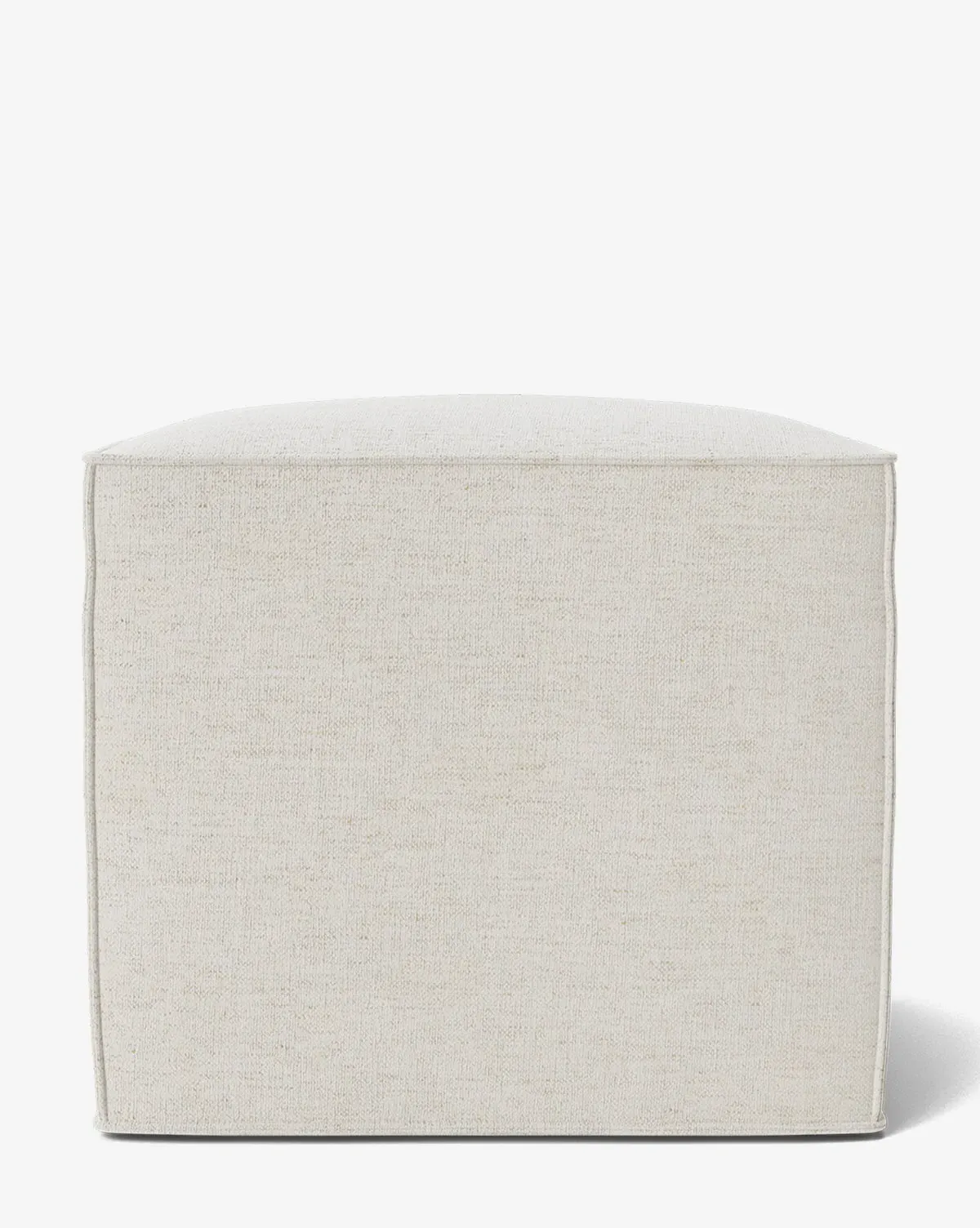 Johannes Cube Ottoman - Alabaster, Crypton product