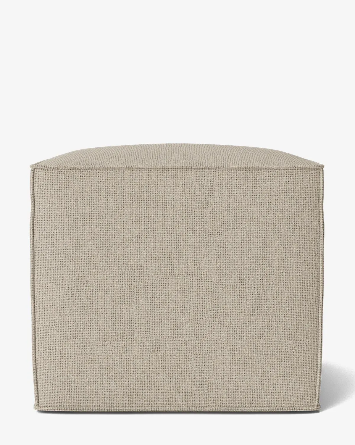 Johannes Cube Ottoman - Wovens/Husk Wovens product