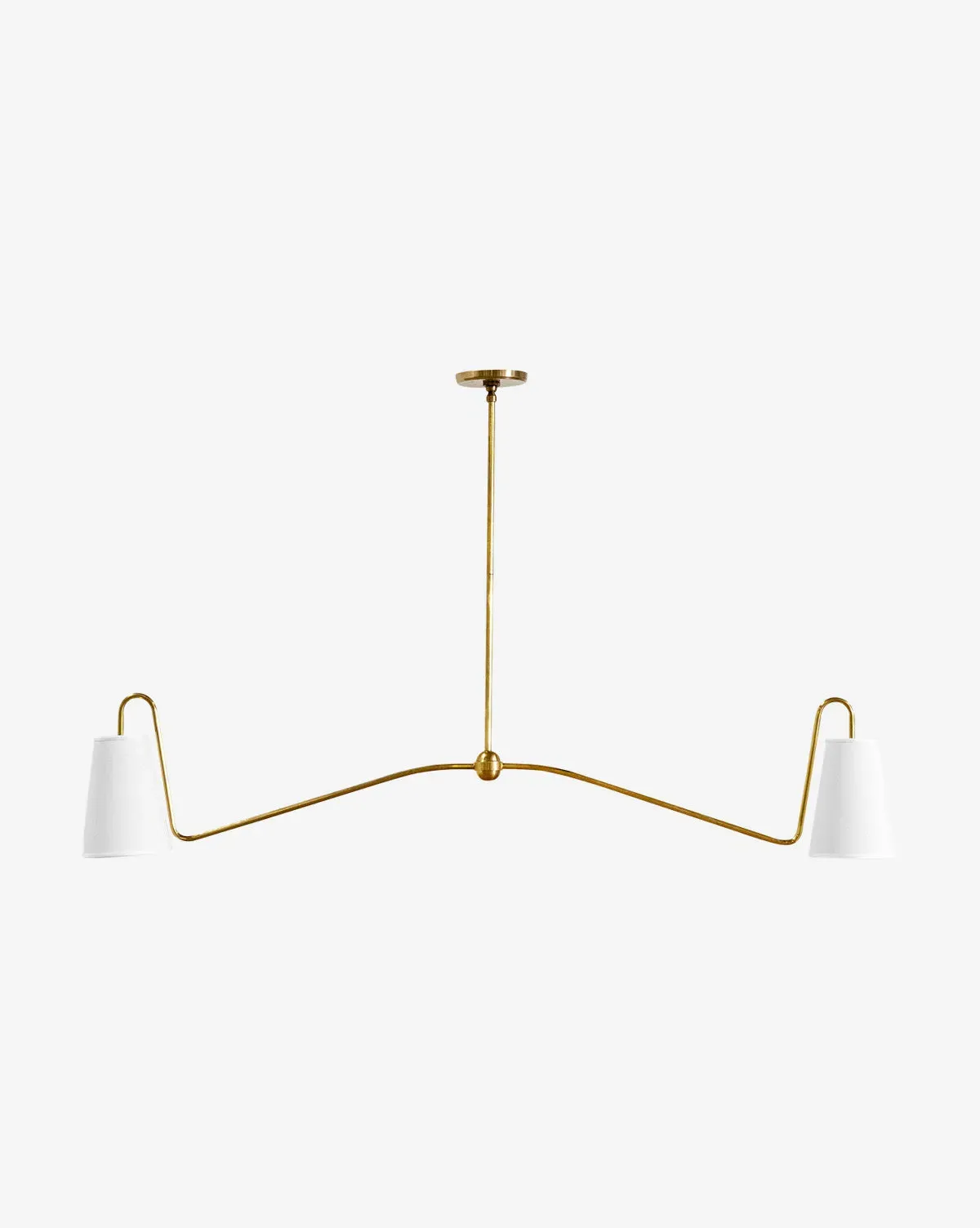 Jonas Linear Chandelier - Antique Brass product