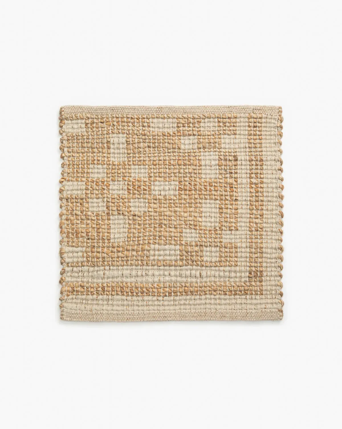 Judy Ivory Rug Collection No. 7 Swatch - Ivory, Jute product
