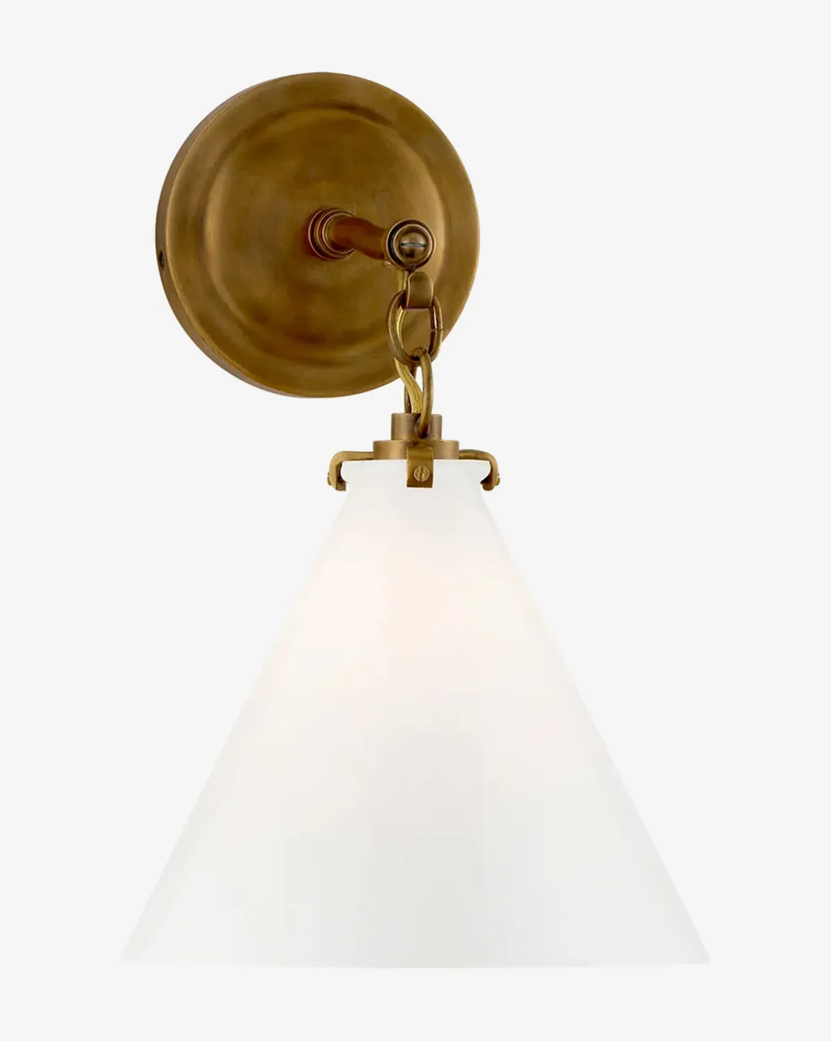 Katie Conical Wall Sconce - Hand-Rubbed Antique Brass product