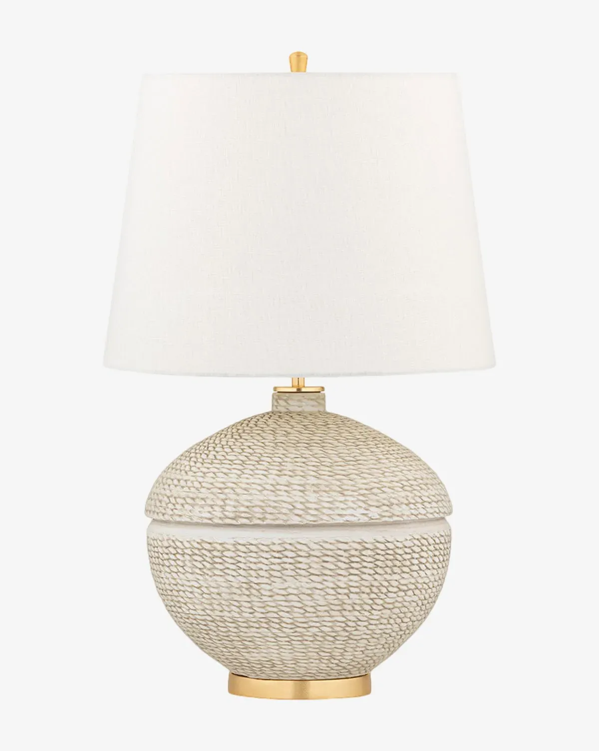 Katonah Table Lamp - Beige, Belgian Linen product