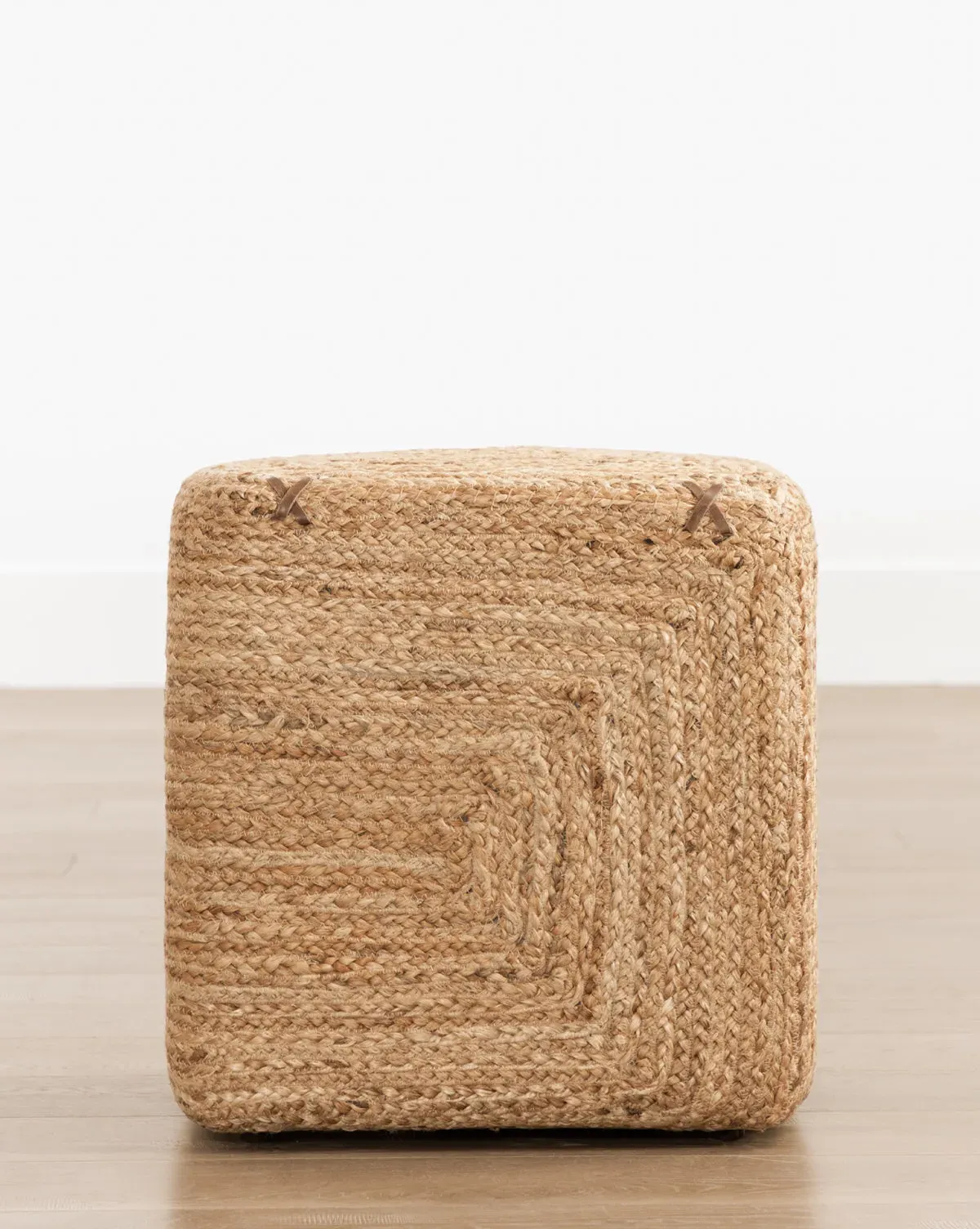 Kelvin Woven Ottoman - Jute product