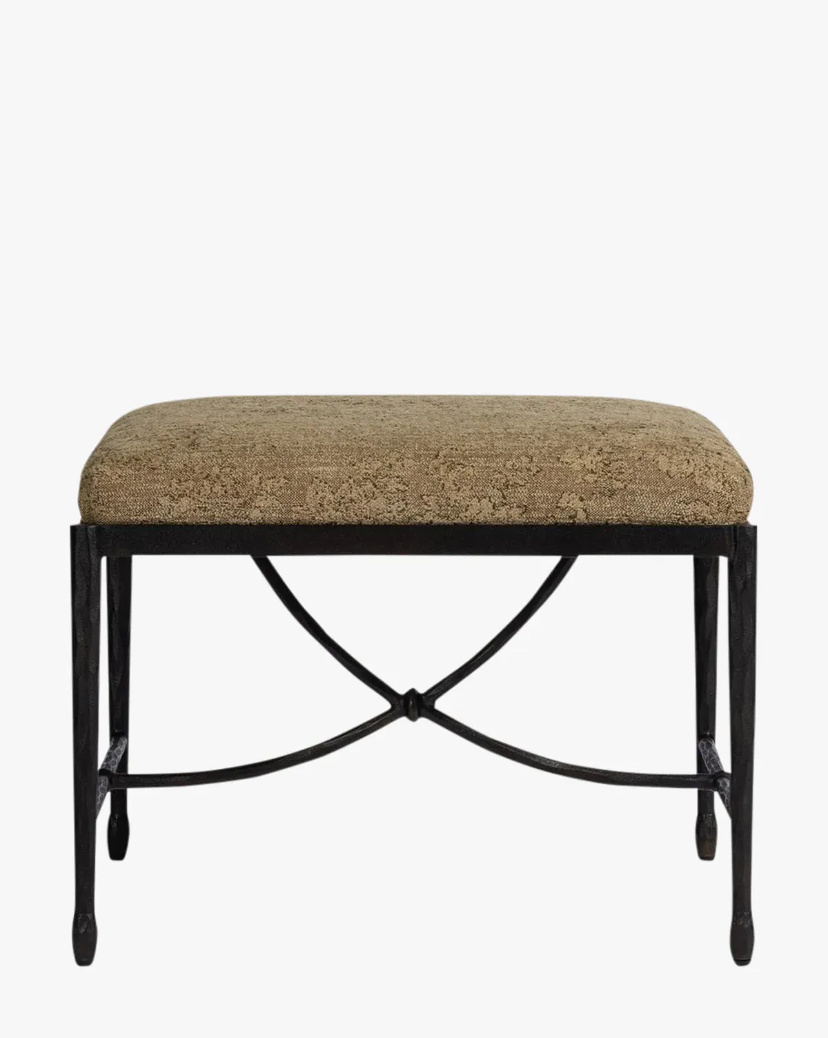 Kirkwood Upholstered Stool - Black, Iron product