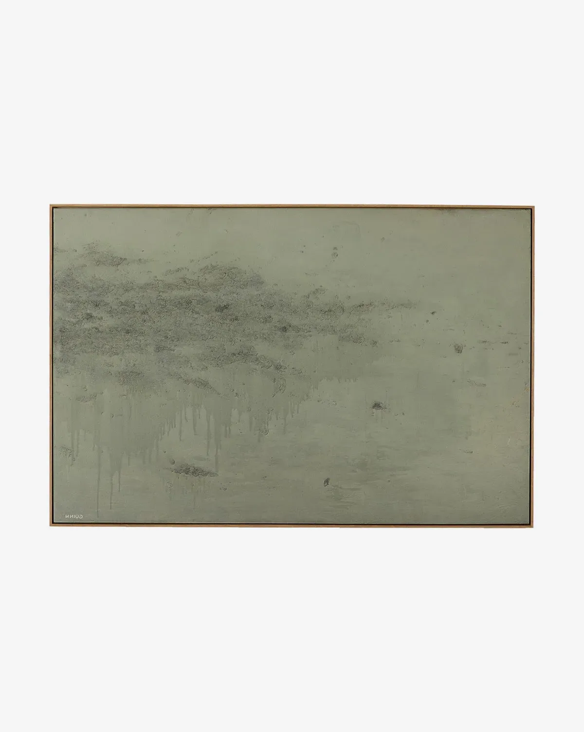 Knowledge Of The Stream by Tyler Guinn Framed Artwork - White Oak product