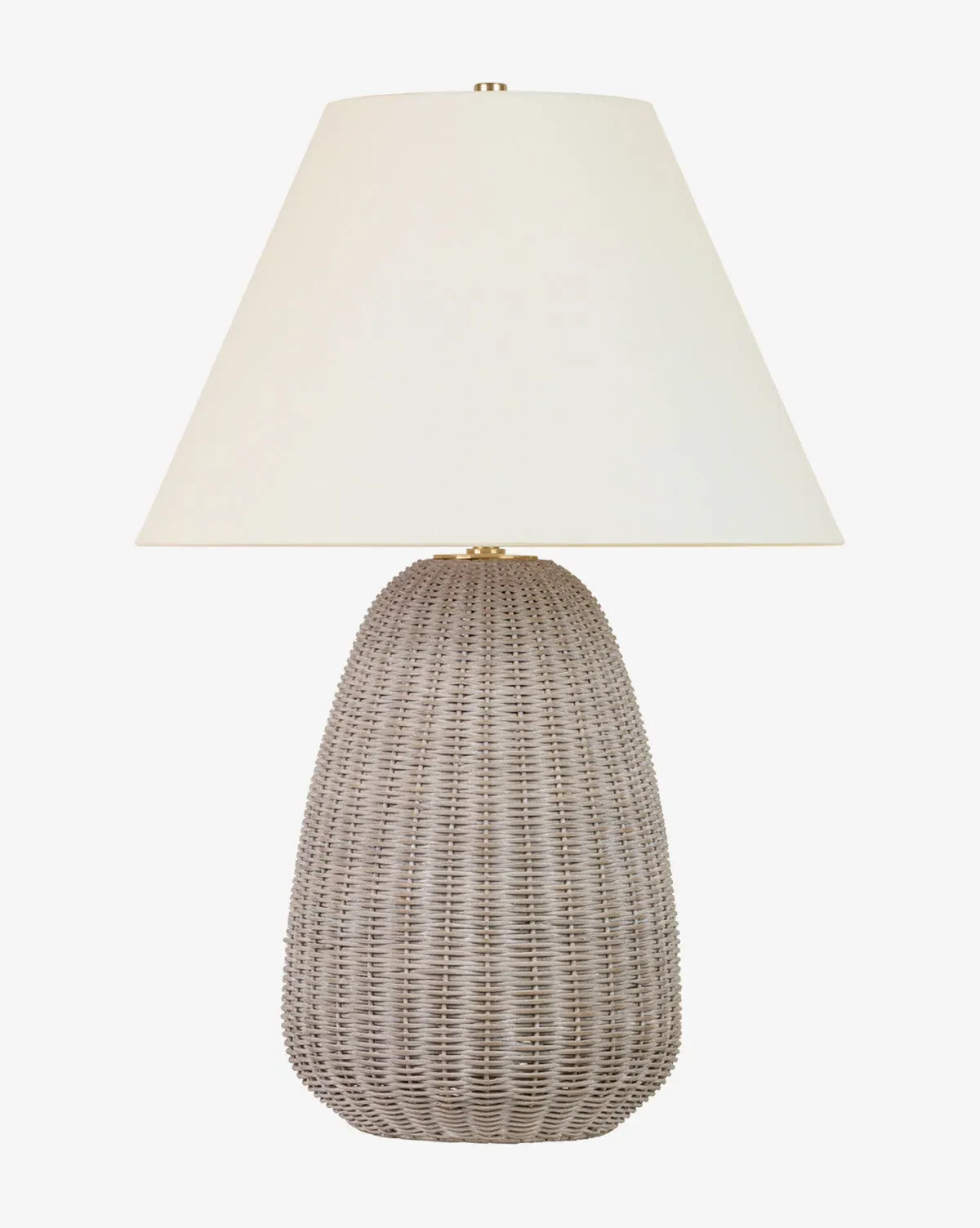 Kokomo Table Lamp - Antique Brass, Wicker product