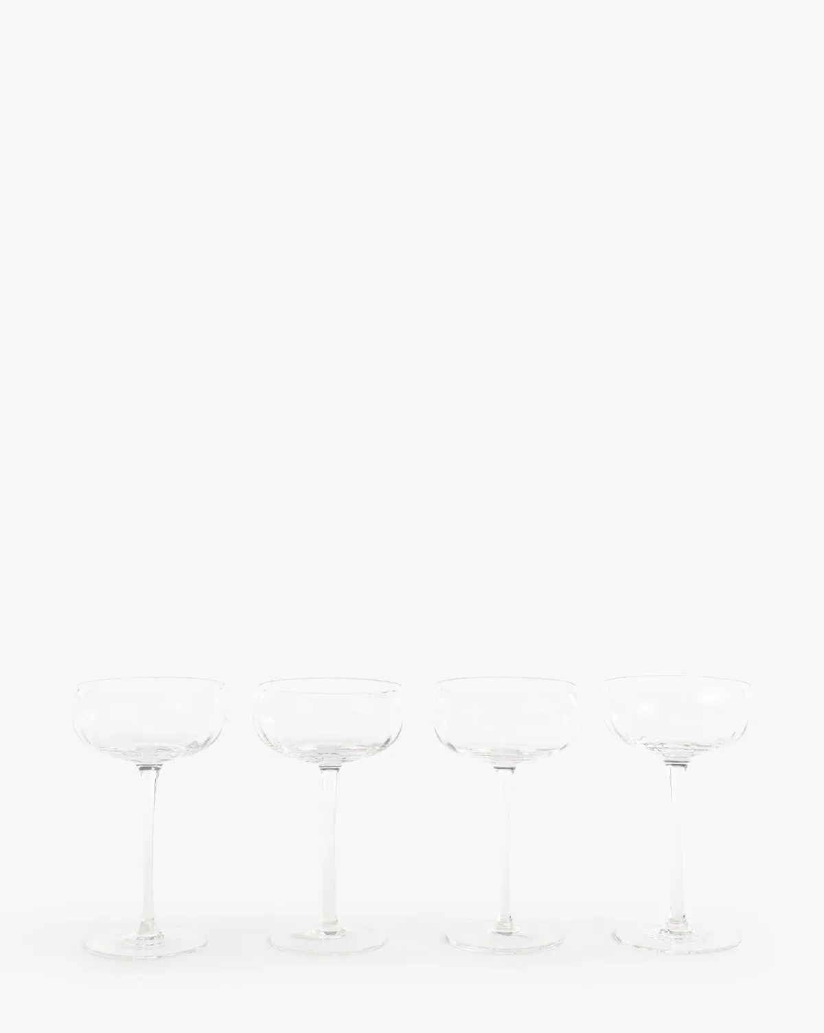 Langford Coupe Glasses Set of 4 - Crystal product
