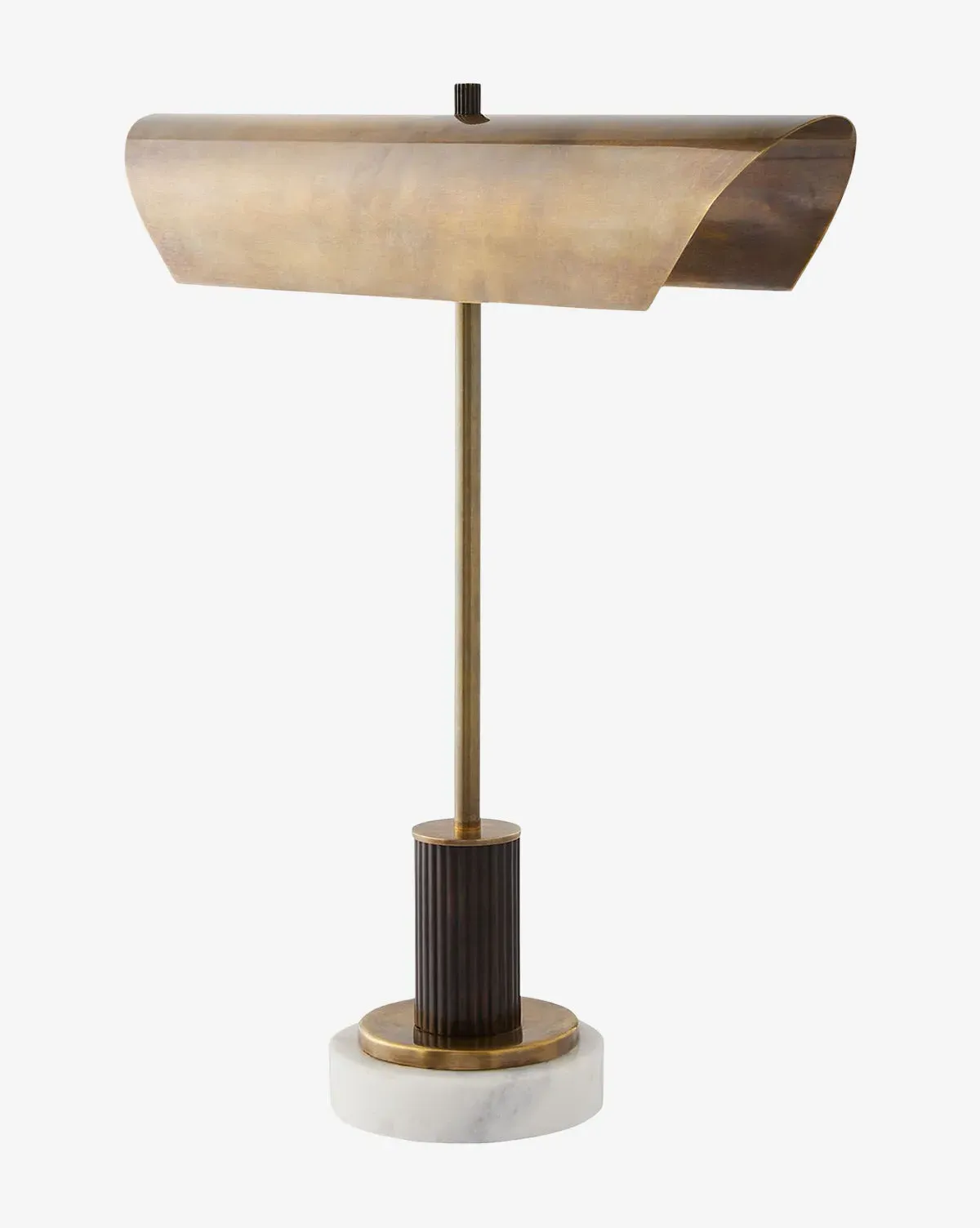 Lansing Table Lamp - Brass, Marble product