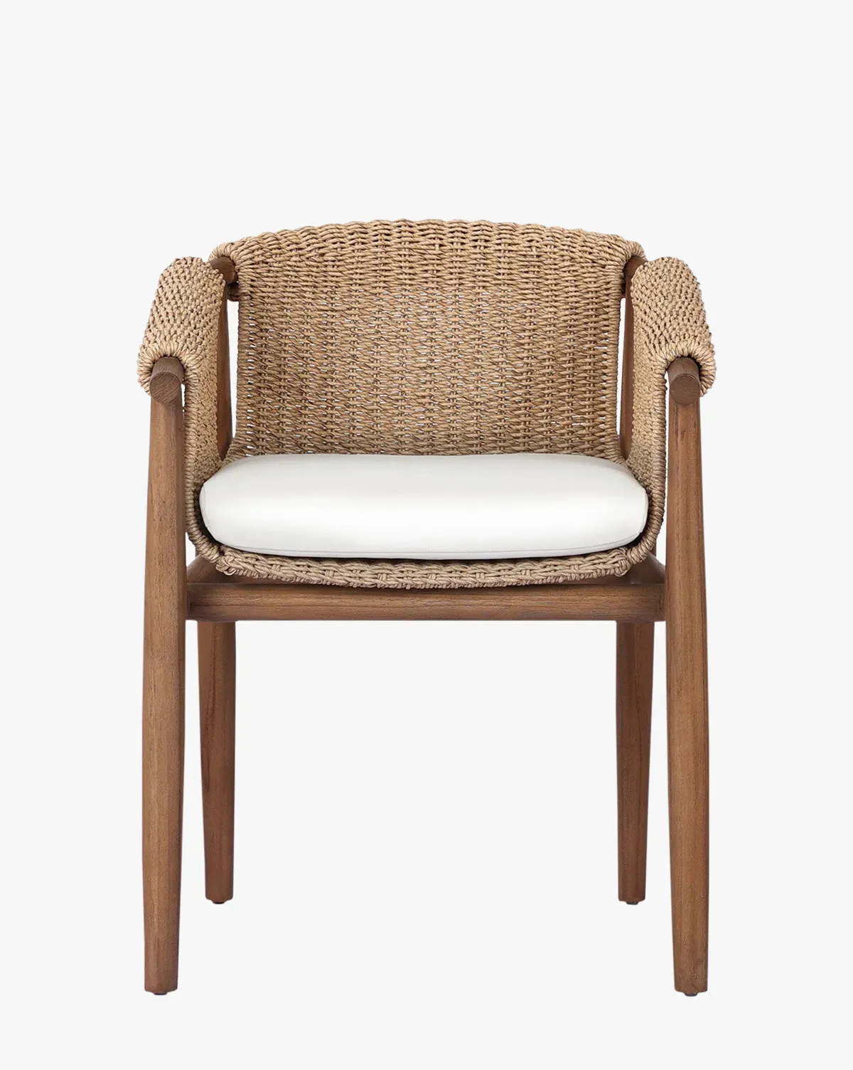 Larue Woven Outdoor Dining Chair - Teak product