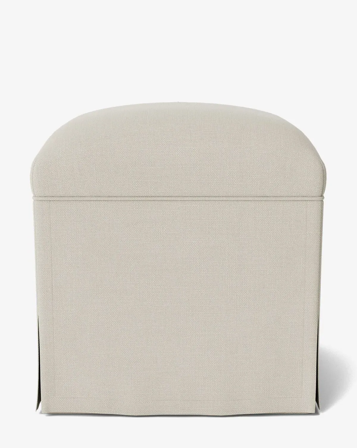 Latimer Ottoman - Egret Perennials product