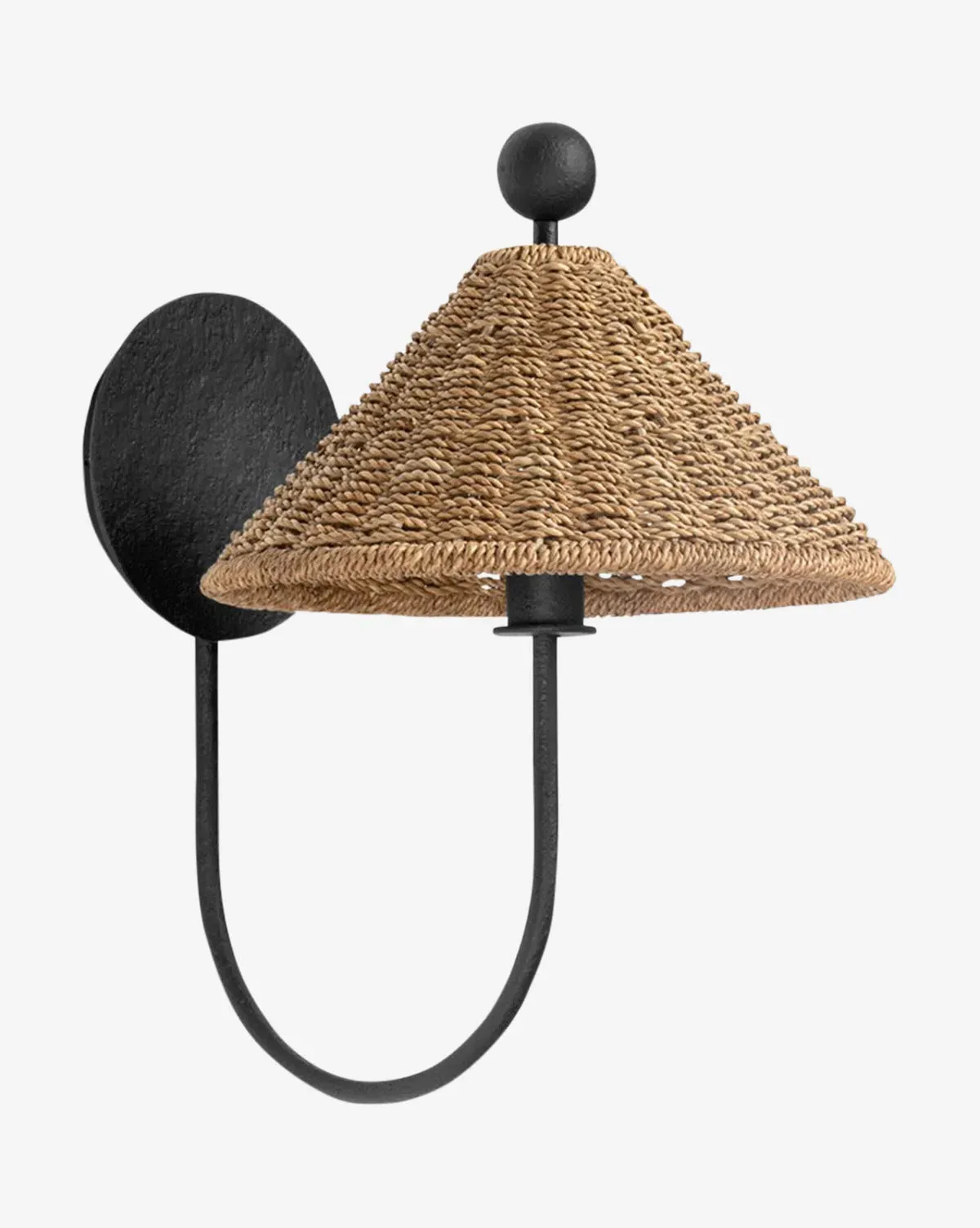 Layton Wall Sconce - Black, Lampakanay Grass product
