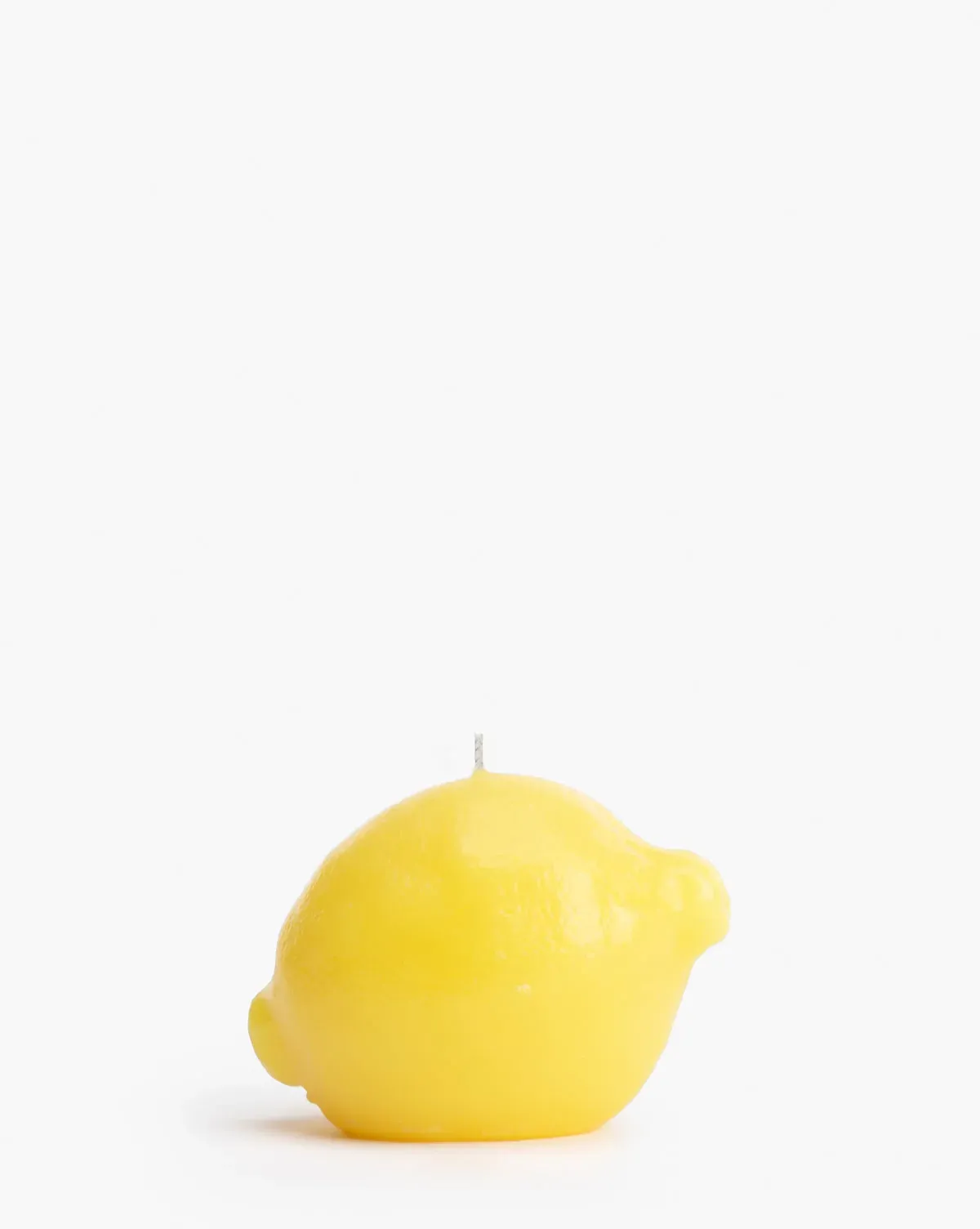 Lemon Shaped Unscented Candle product