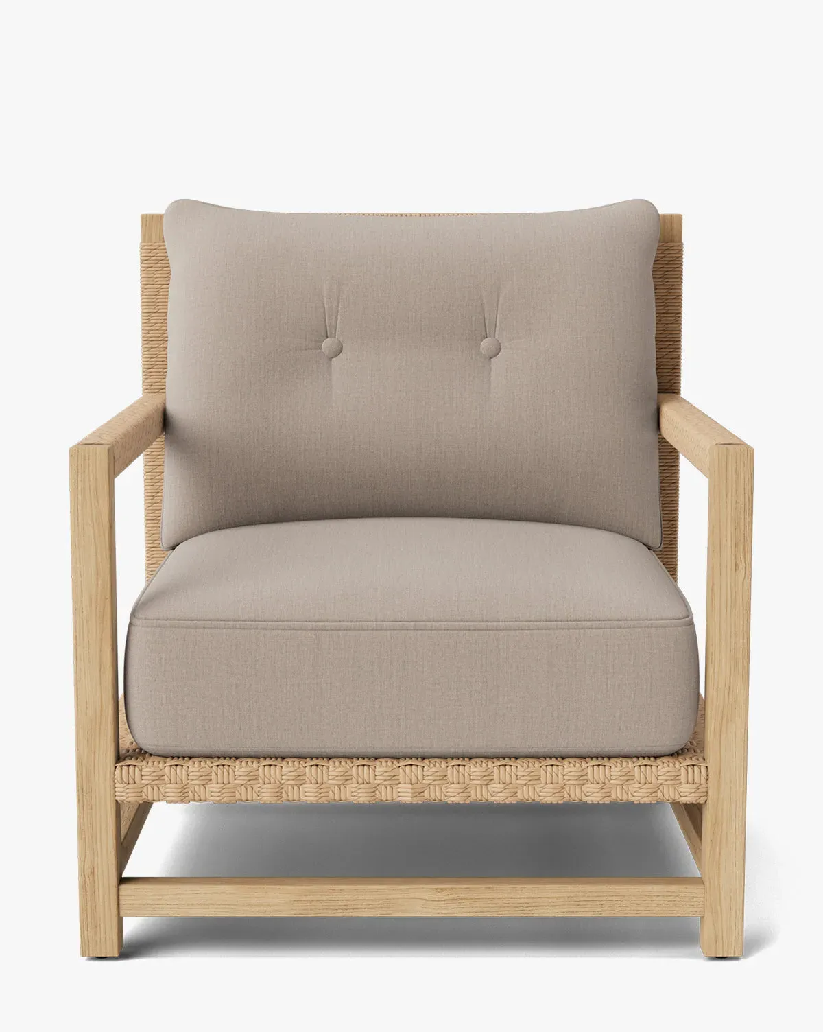 Lindon Outdoor Lounge Chair - Sand, Sunbrella Performance Canvas product