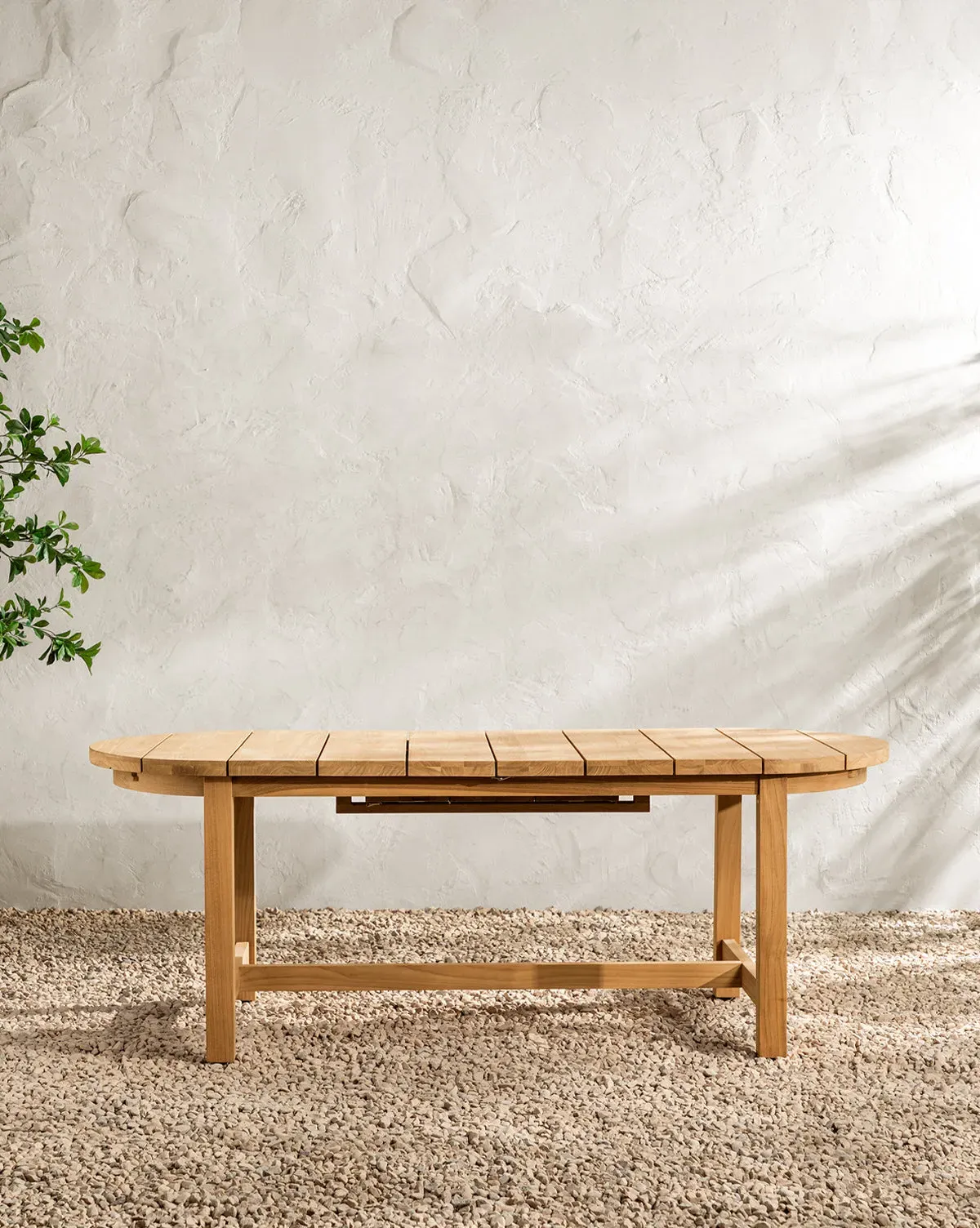 Linwood Extendable Dining Table - Natural Teak product