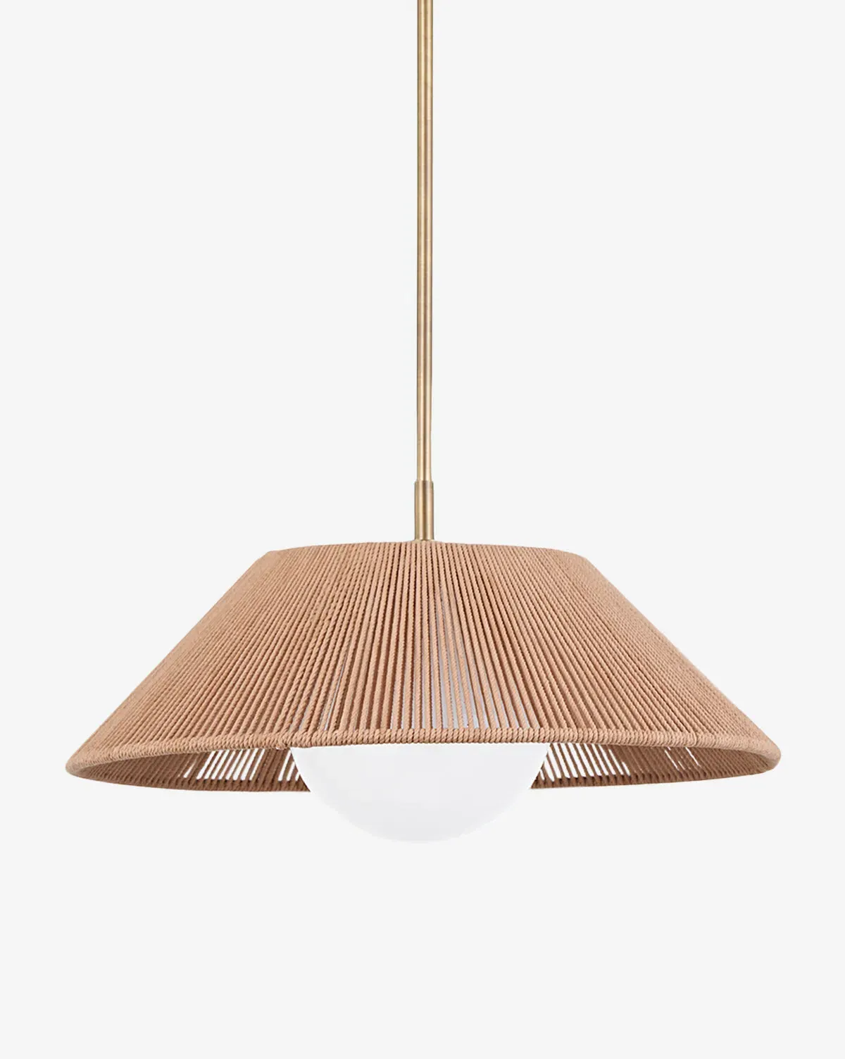 Lisbon Small Pendant Light - Natural, Cotton String product