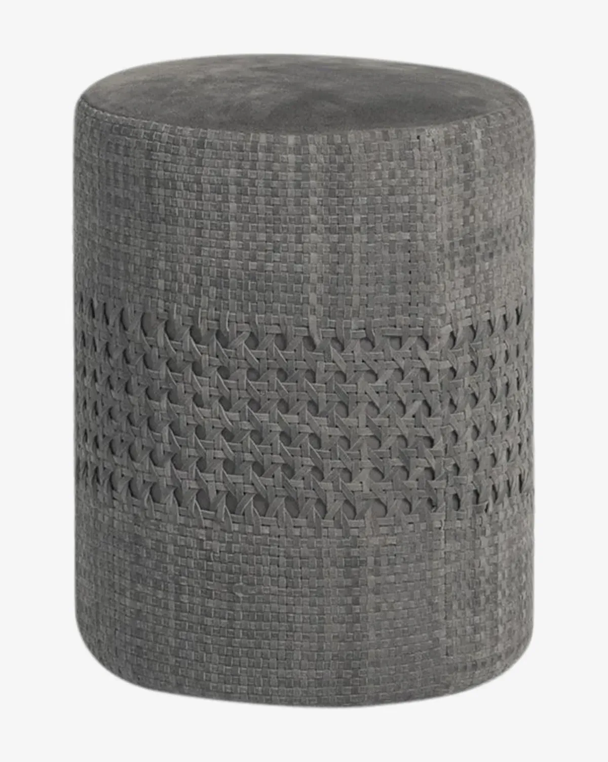 Longmont Ottoman - Slate, Suede product