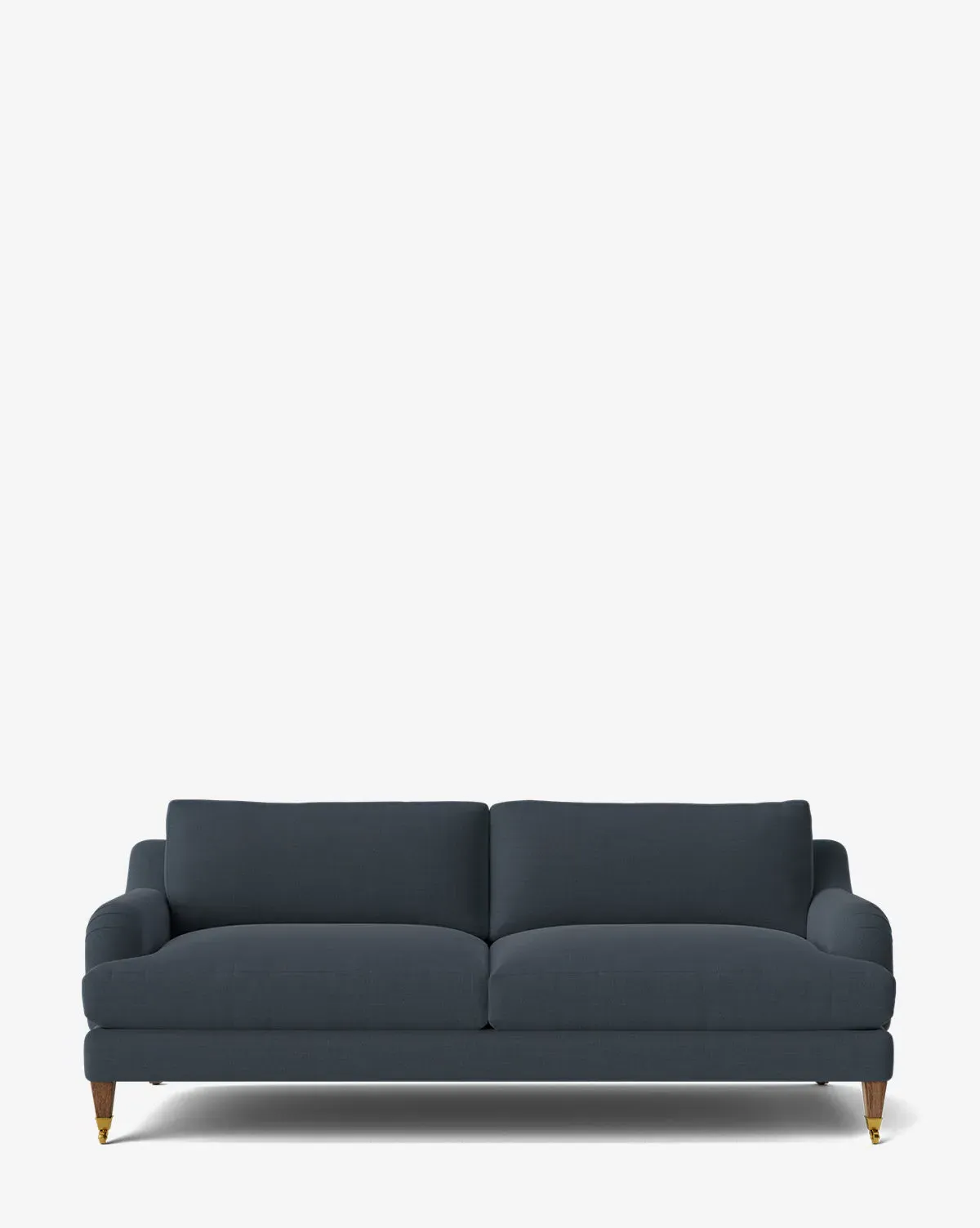Lucille English Roll Arm Sofa - Ink Linen product