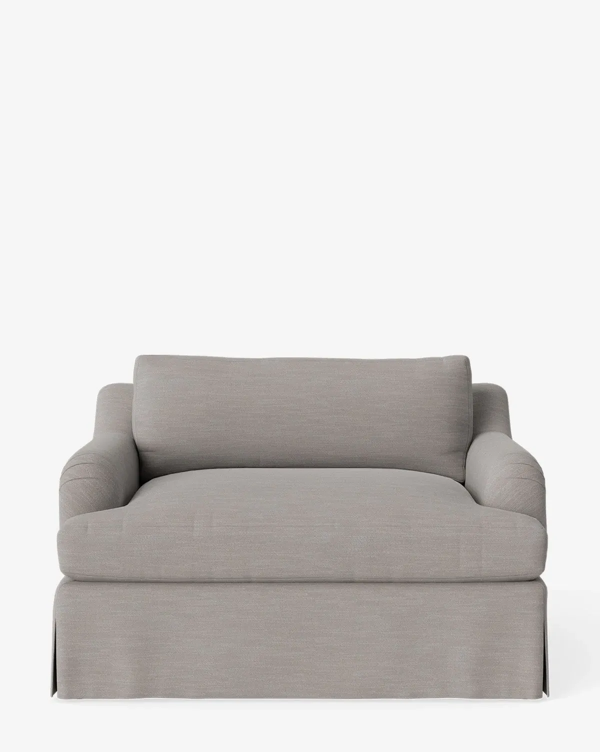 Lucille Skirted English Roll Arm Chair and a Half product