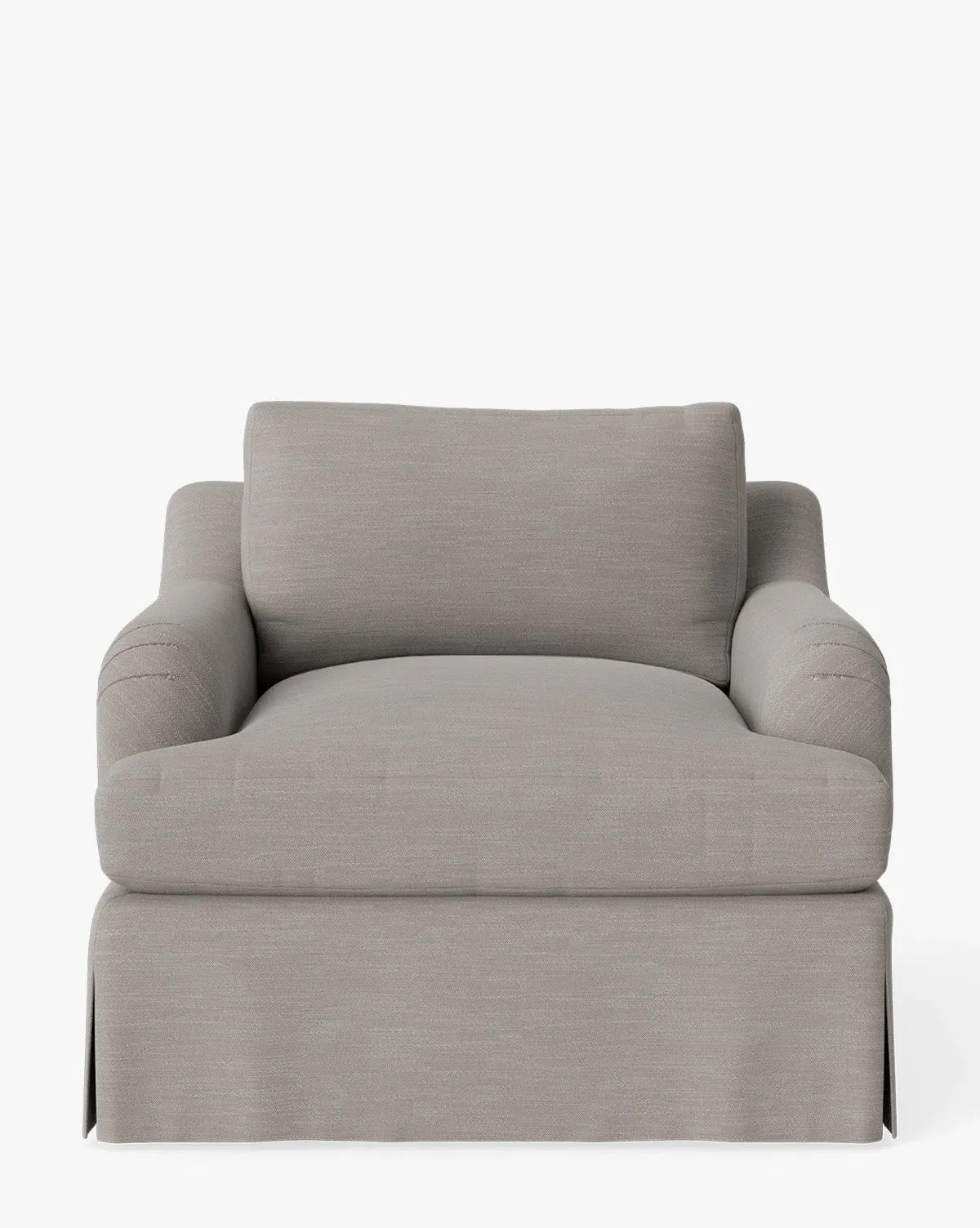 Lucille Skirted English Roll Arm Lounge Chair - Perennials product