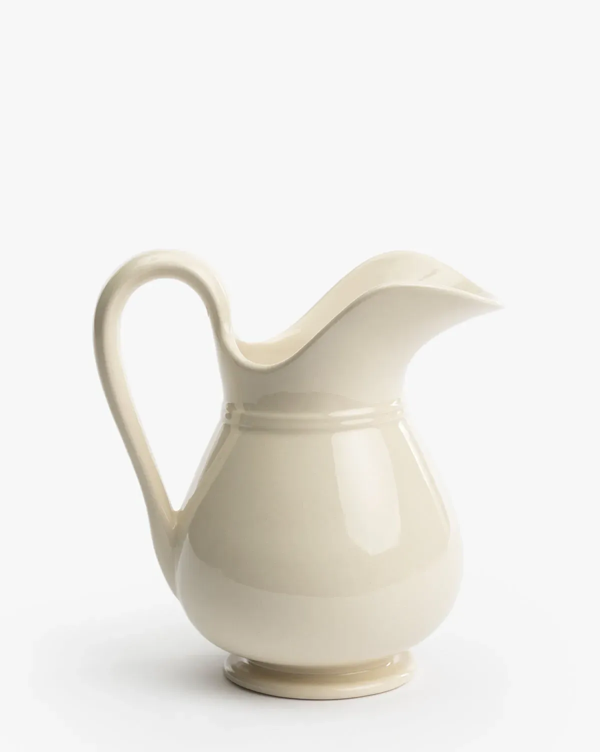 Lumen Pitcher - White, Stoneware product