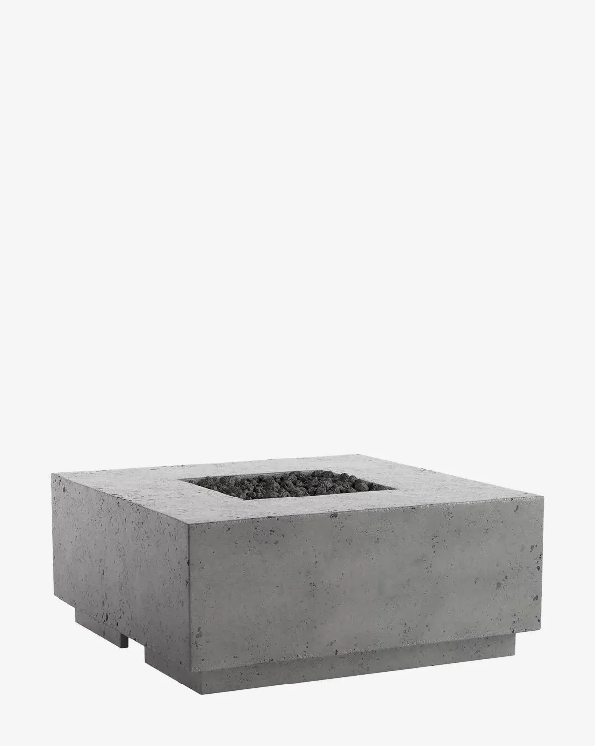 Mackey Outdoor Fire Table - Pewter, Concrete product