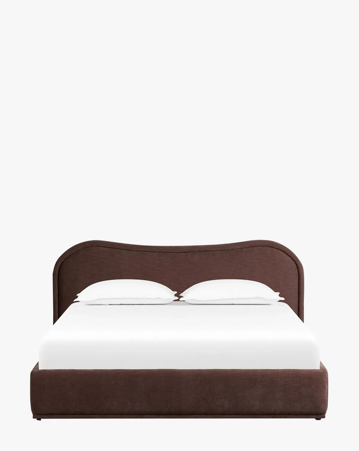 Macklin Queen Size Upholstered Bed Frame - Plum product