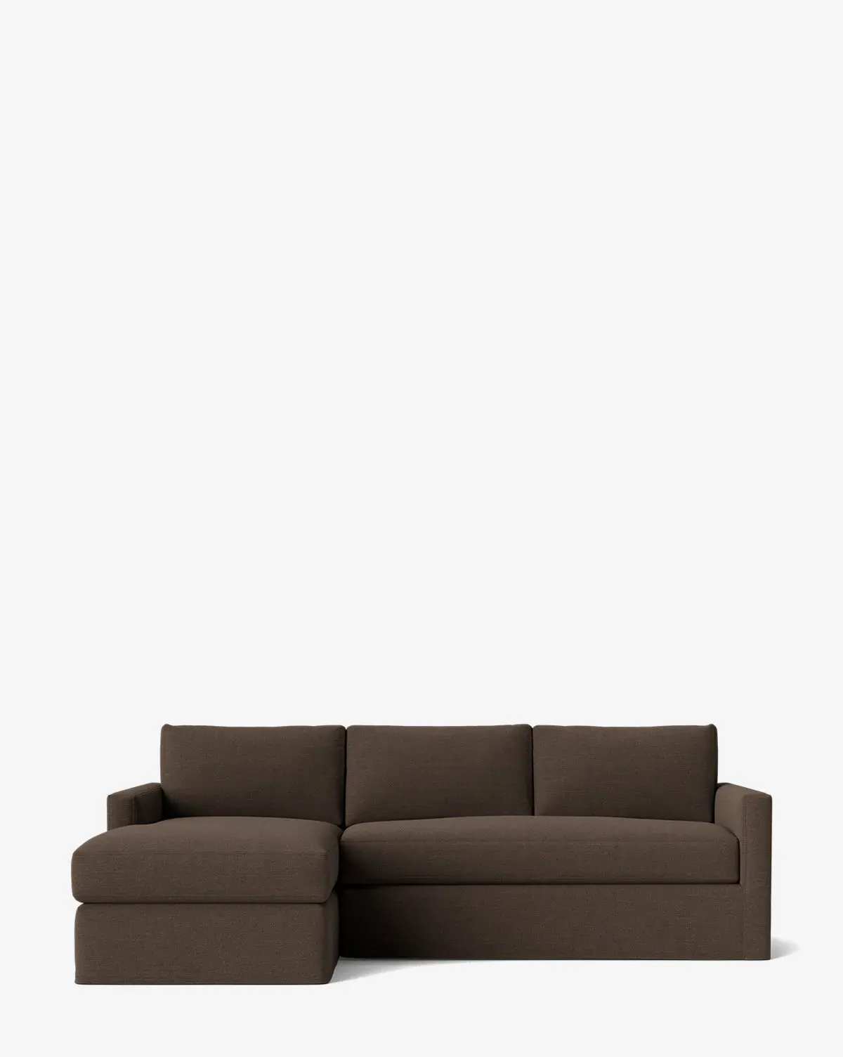 Macy 101" Right Chaise Sectional - Coffee, Crypton product