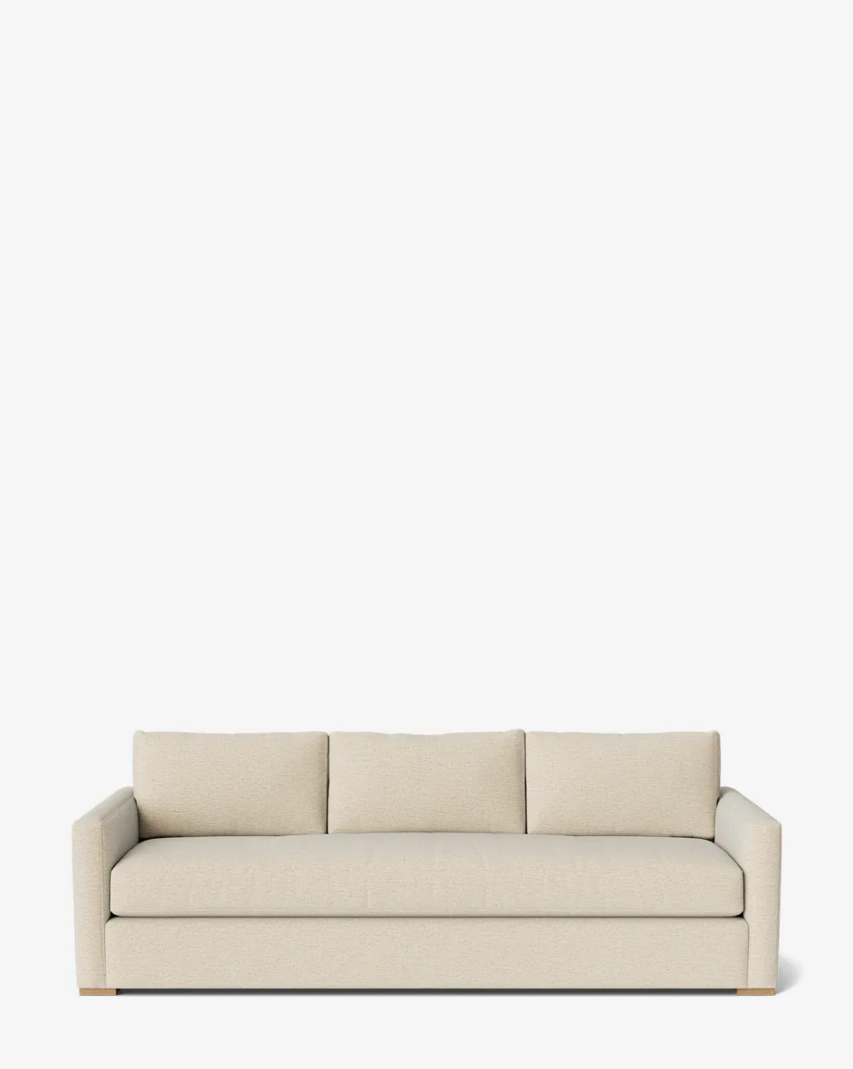 Macy 84" Upholstered Sofa - Parchment, Crypton product
