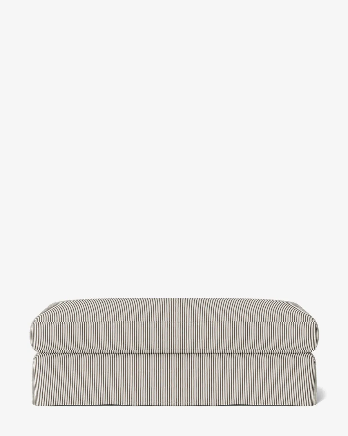 Macy Slipcover Small Ottoman - Iron, Perennials product
