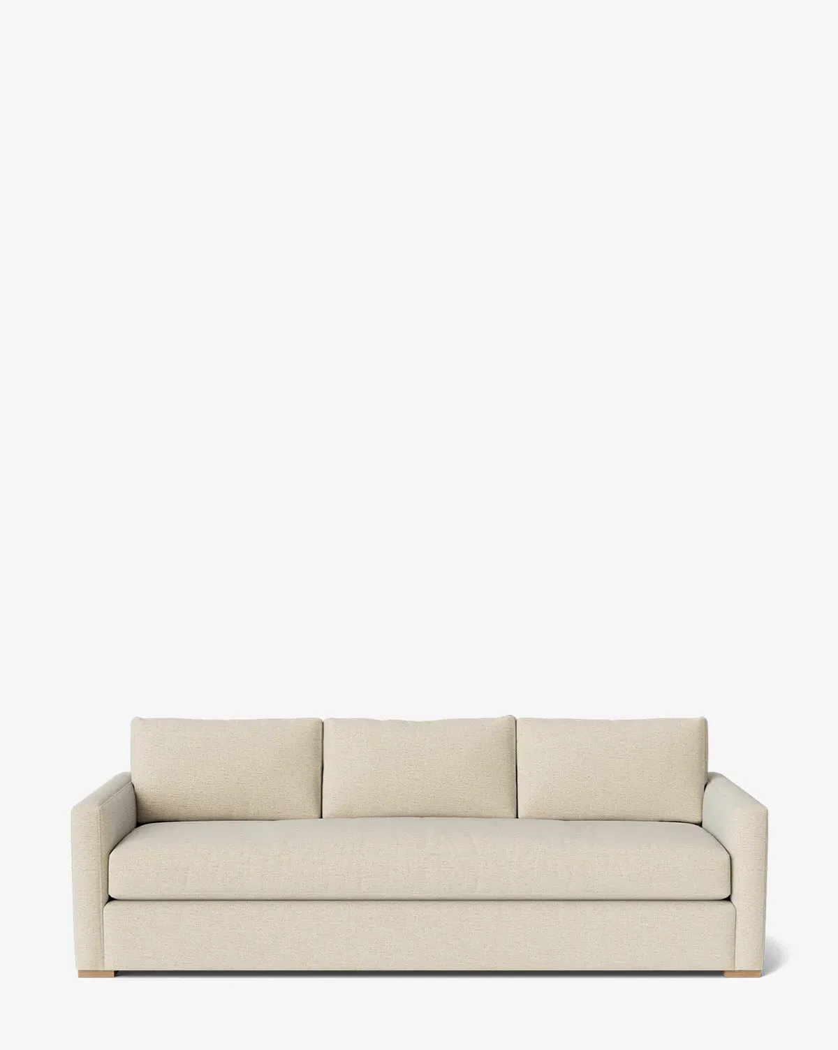 Macy Upholstered Sofa - Parchment, Crypton product