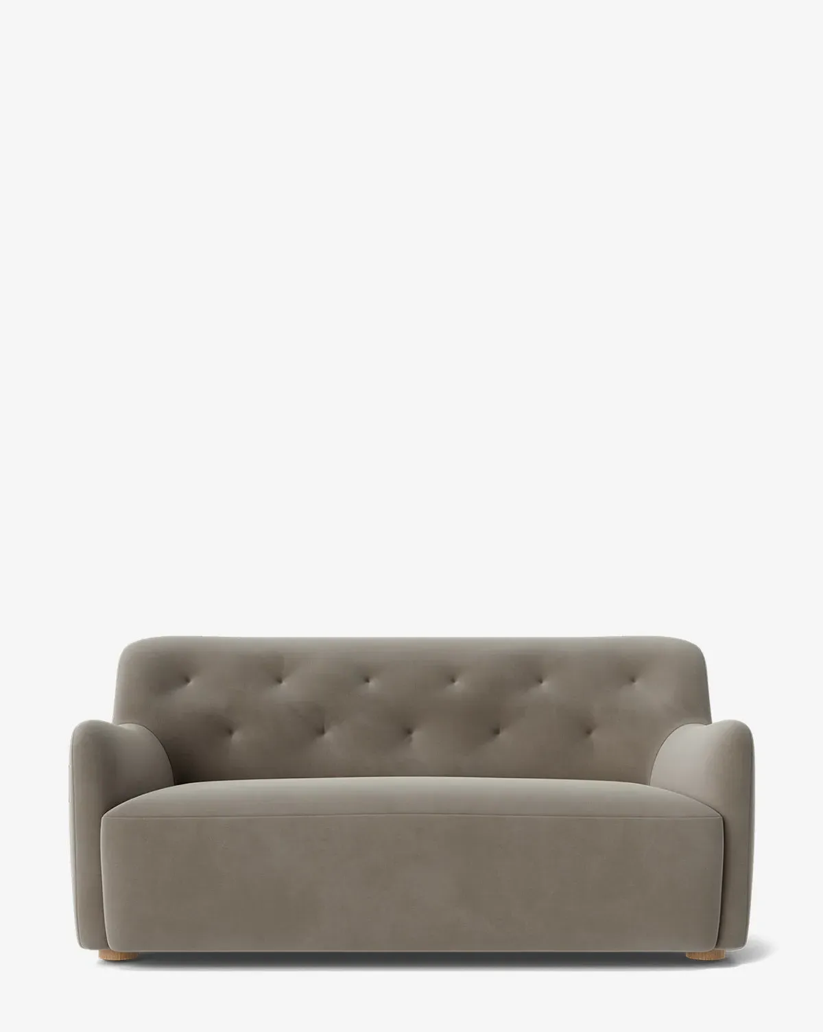 Magda 65.25" Settee with Tufting - Velvet product