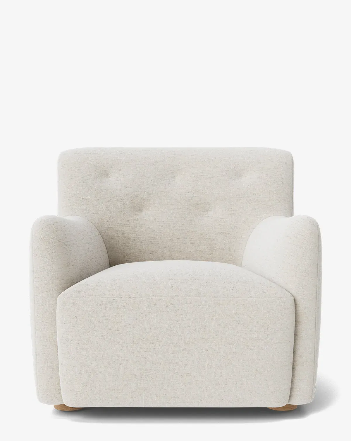 Magda Lounge Chair - Alabaster, Crypton product