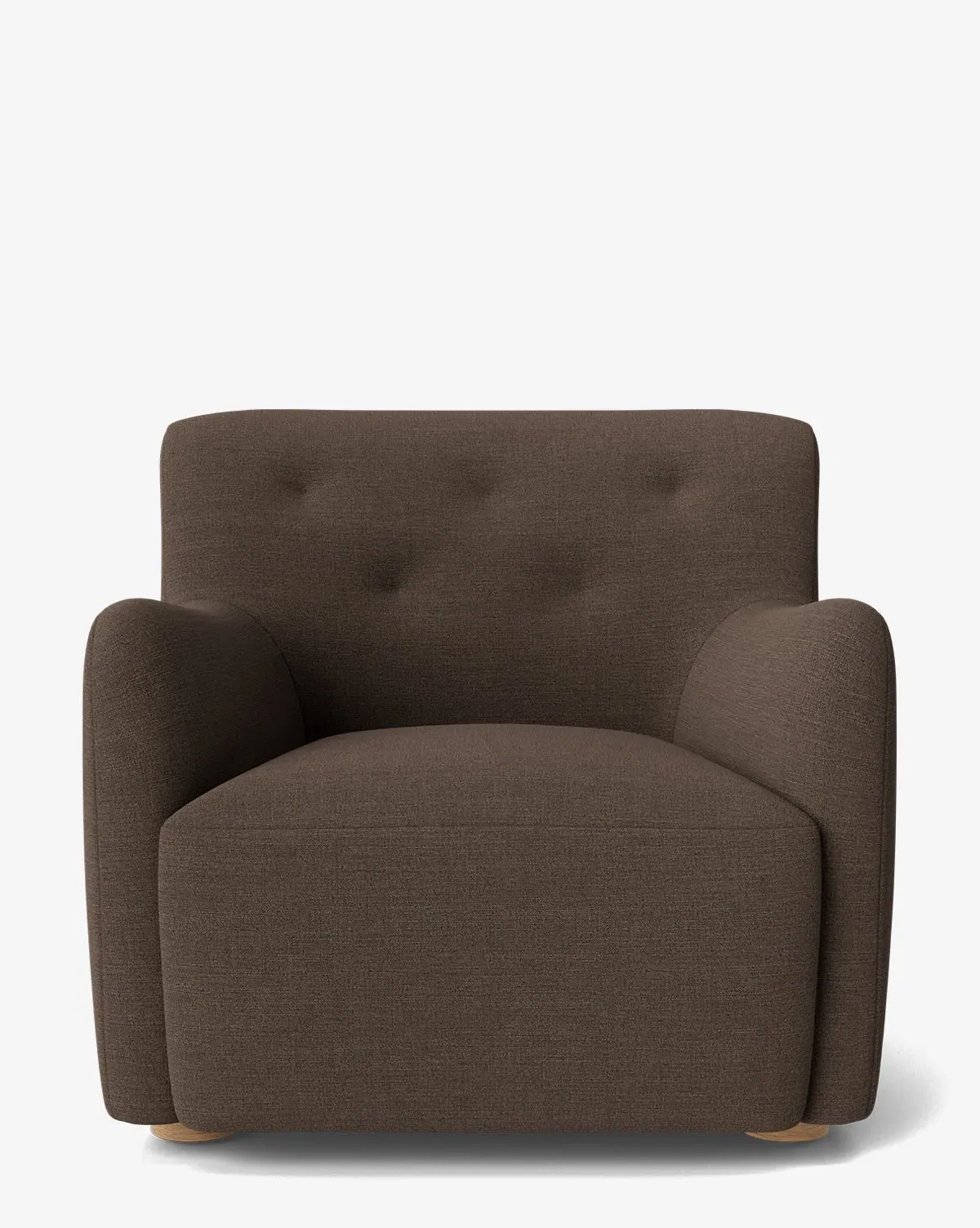 Magda Lounge Chair - Coffee, Crypton product