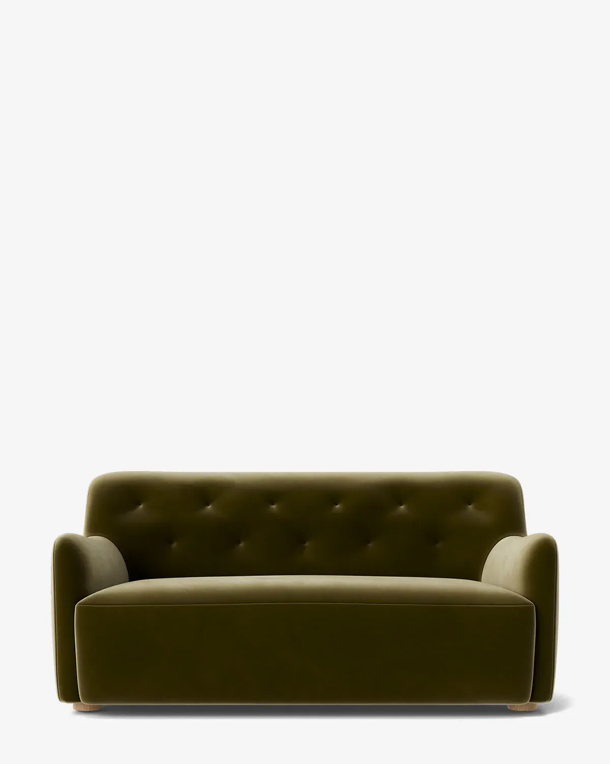 Magda Settee - Olive, Velvet product