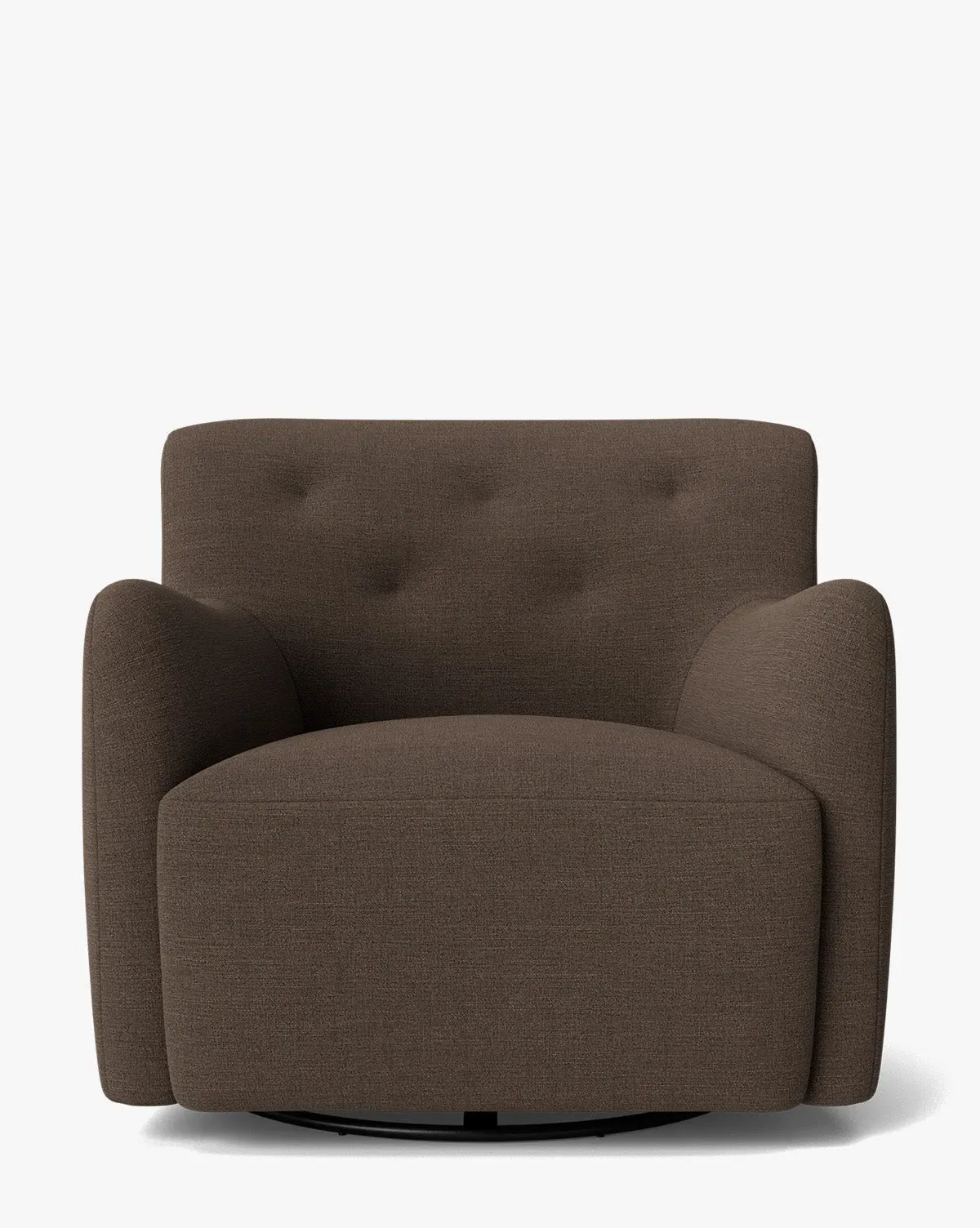 Magda Swivel Lounge Chair - Crypton Coffee product