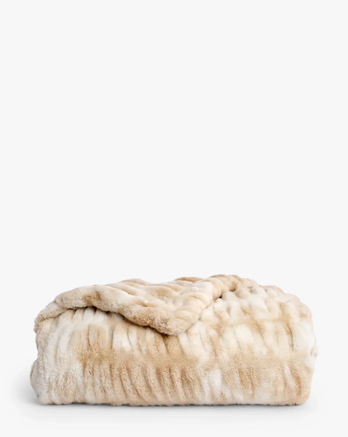 Maja Faux Fur Blanket - Tan product