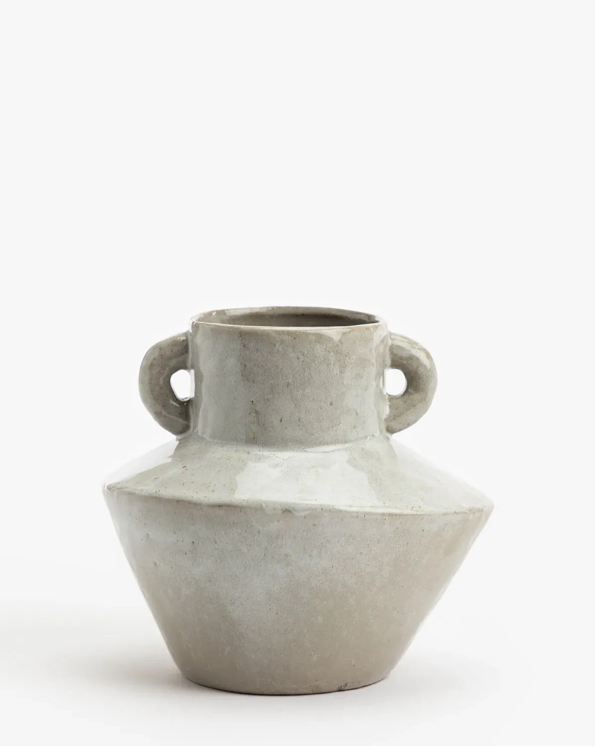Malaga Vase - White, Stoneware product