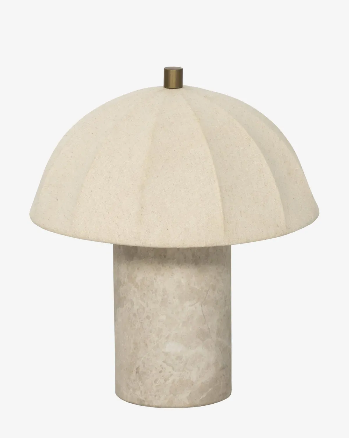Malinska Table Lamp - Taupe, Marble product
