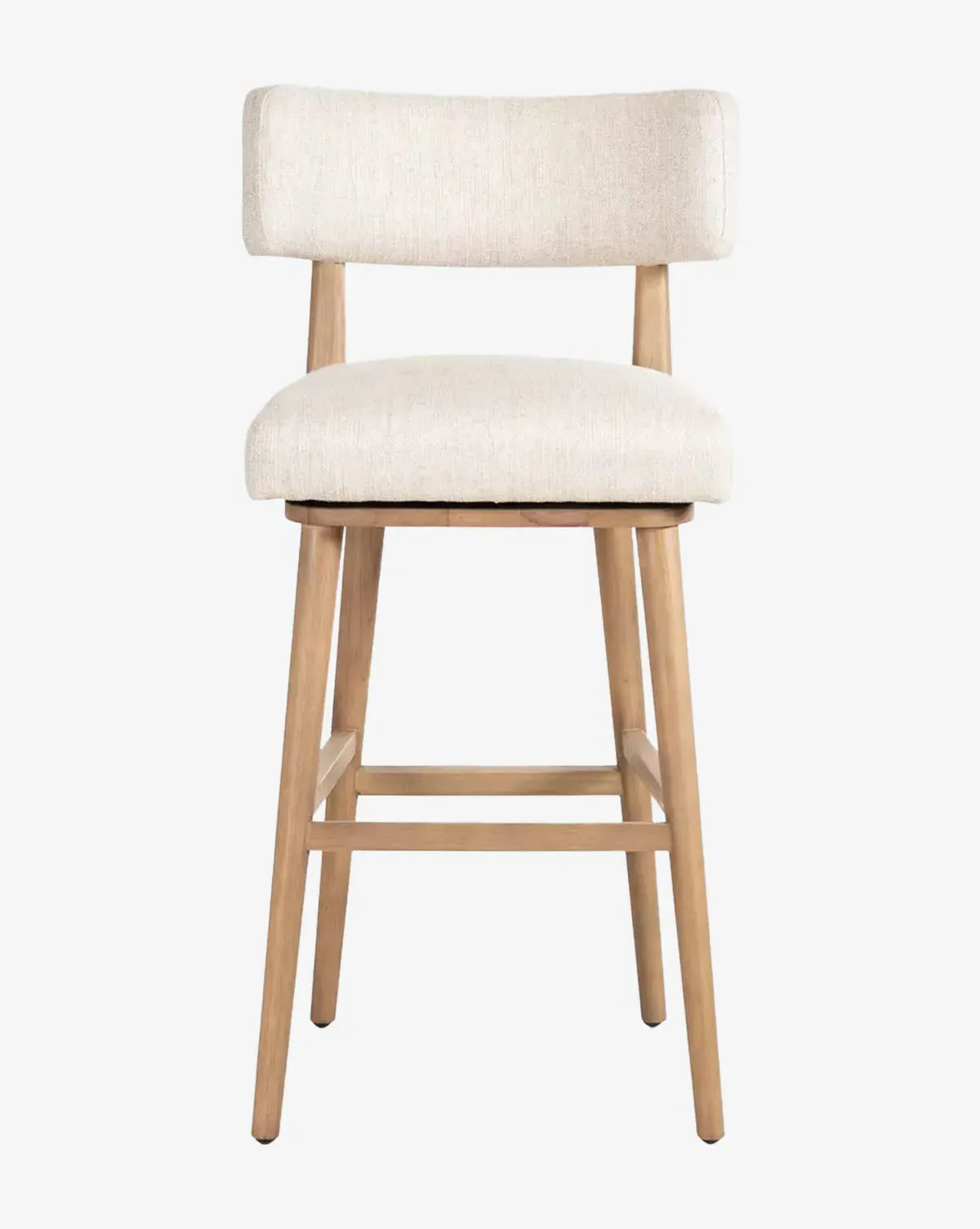 Mance Swivel Bar Stool - Natural, Wood product