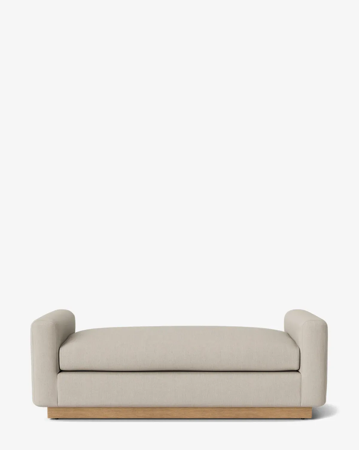 Mansfield Upholstered Bench - Belgian Linen product