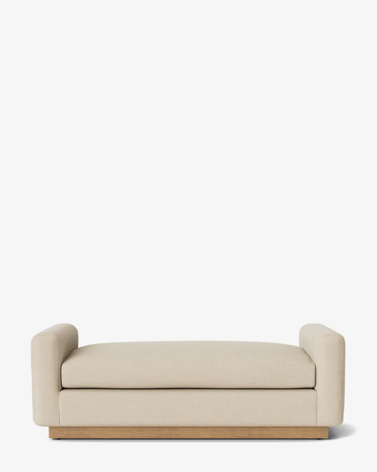 Mansfield Upholstered Bench - Bisque Linen product